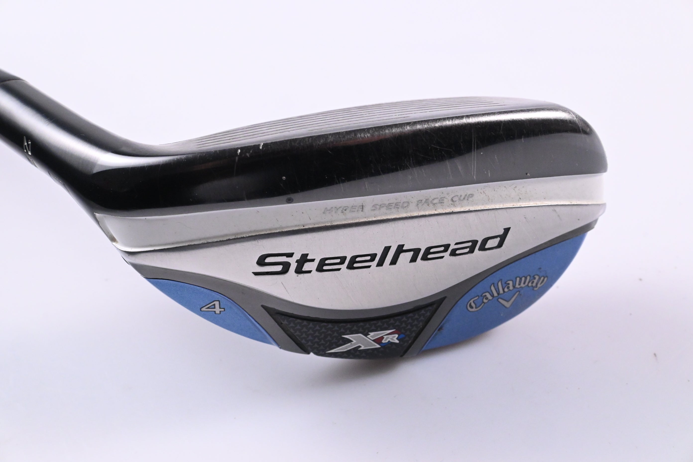 Left Hand Callaway Steelhead XR #4 Hybrid / 22 Degree / Ladies Flex Project X 47