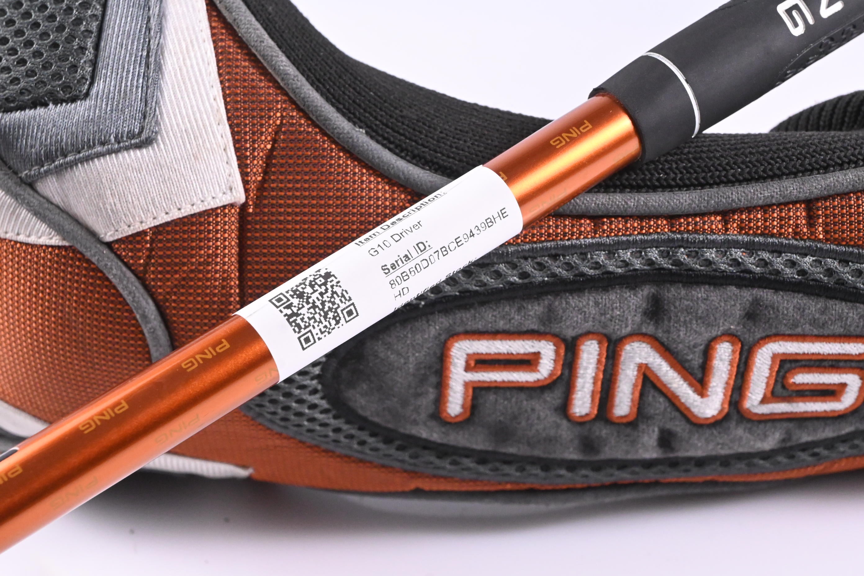 Left Hand Ping G10 Driver / 10.5 Degree / Regular Flex Ping TFC 129 Shaft