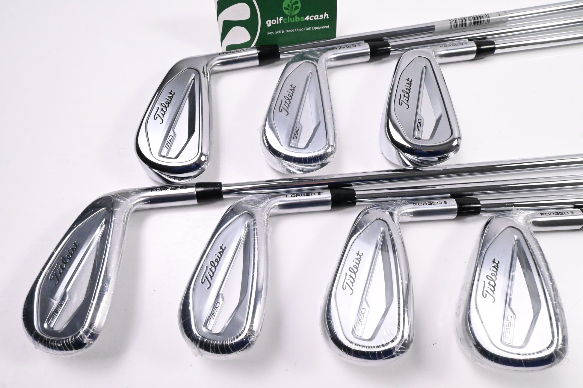Titleist T350 Irons / 5-PW+48° / Regular Flex AMT Red R300 Shafts