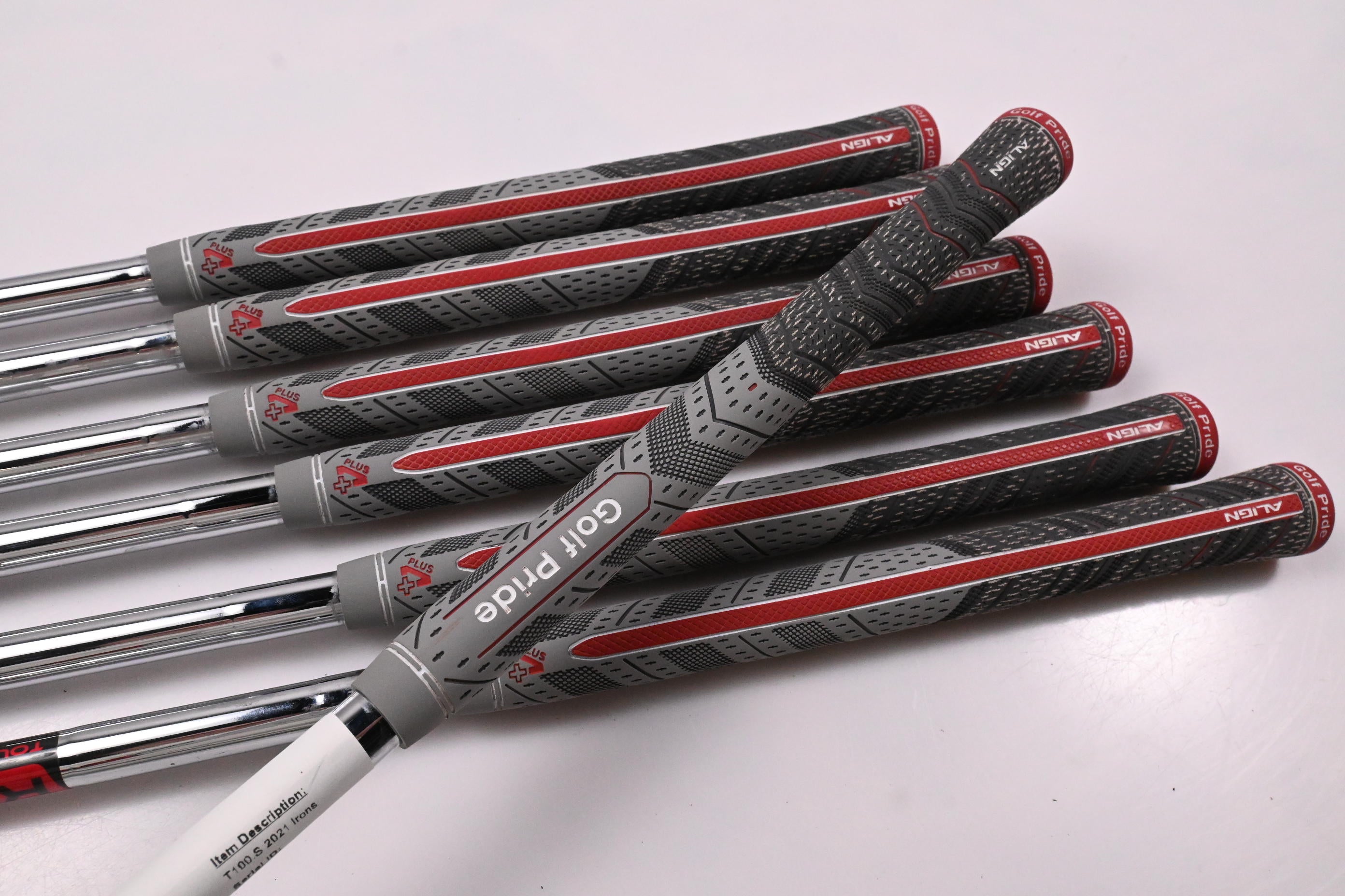 Titleist T100.S 2021 Irons / 5-PW+48° / Regular Flex KBS Tour Shafts
