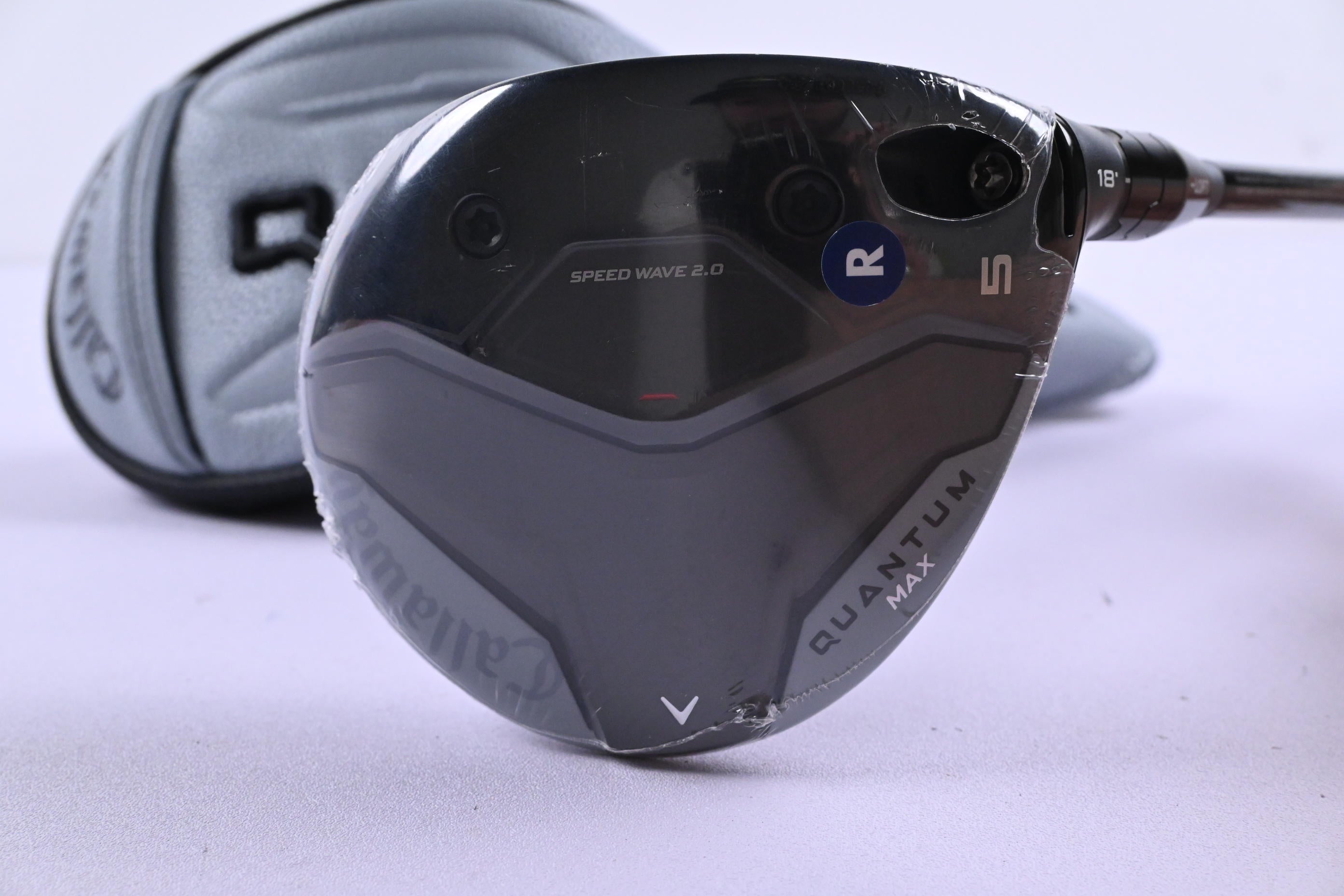 Callaway Quantum Max #5 Wood / 18 Degree / Regular Flex Denali Frost Silver 60