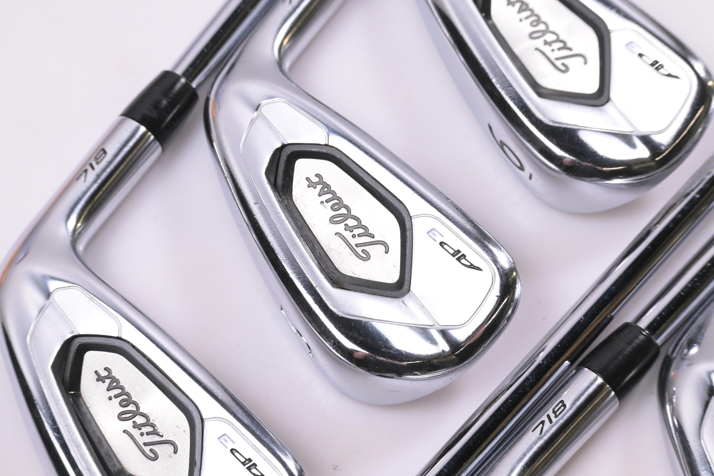 Titleist 718 AP3 Irons / 4-PW / Regular Flex AMT Black R300 Shafts