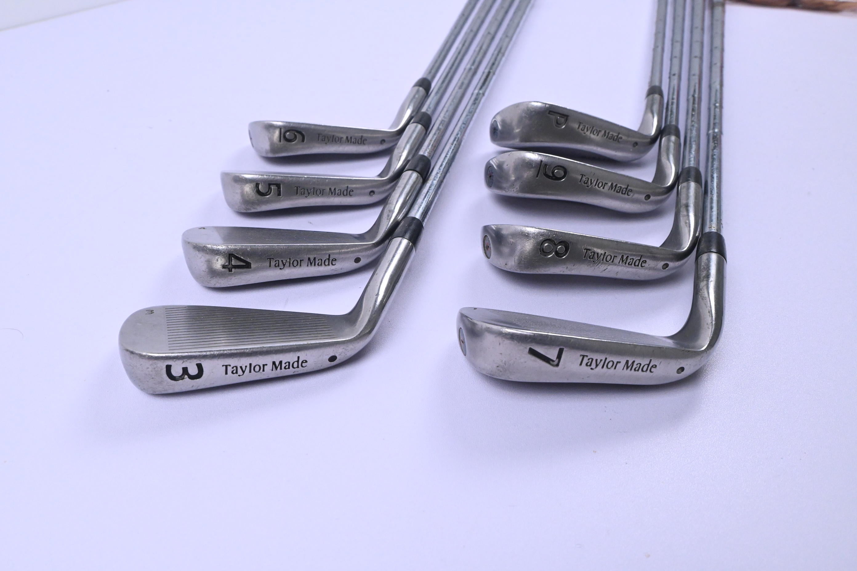 Taylormade Burner Midsize Irons / 3-PW / Stiff Flex Dynamic Gold Shafts