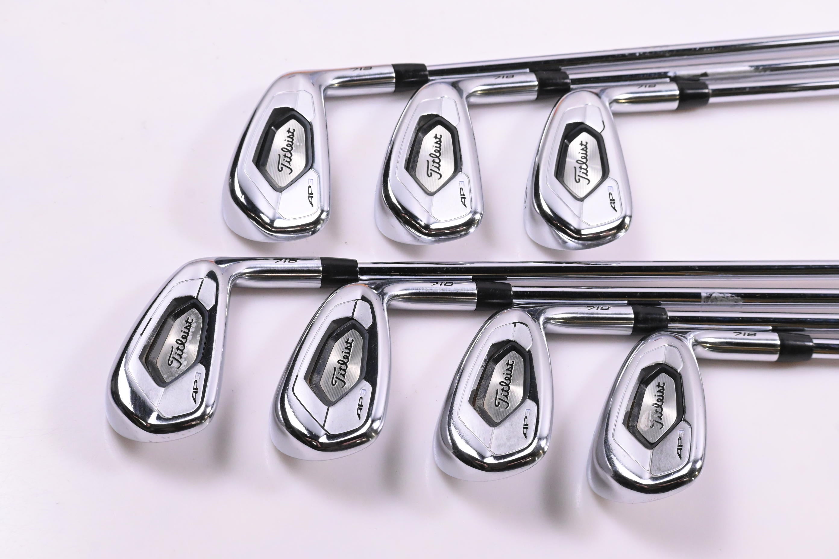Titleist 718 AP3 Irons / 4-PW / Regular Flex AMT Black R300 Shafts