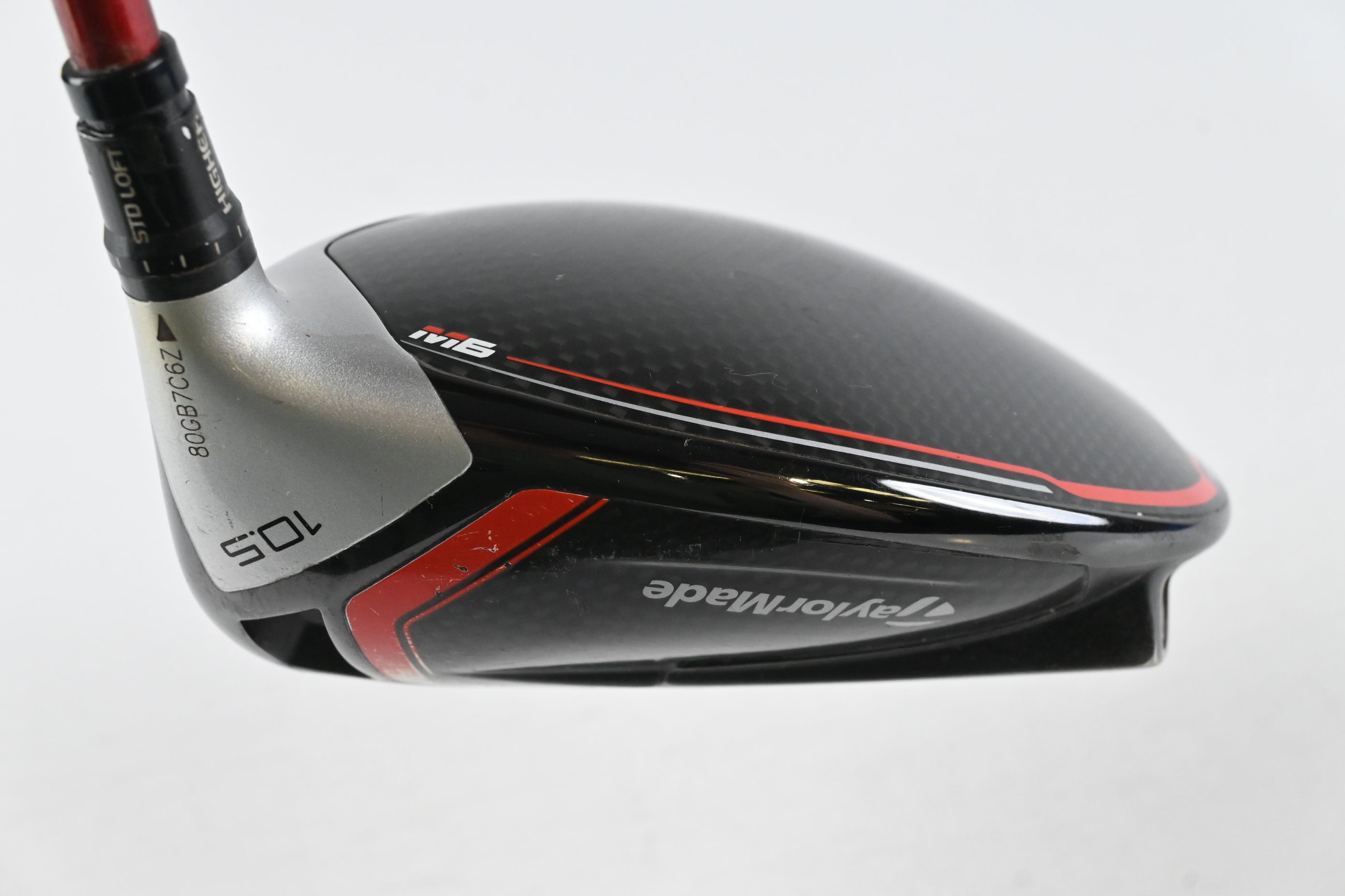 Taylormade M6 Driver / 10.5 Degree / Stiff Flex Denali Red 60 Shaft