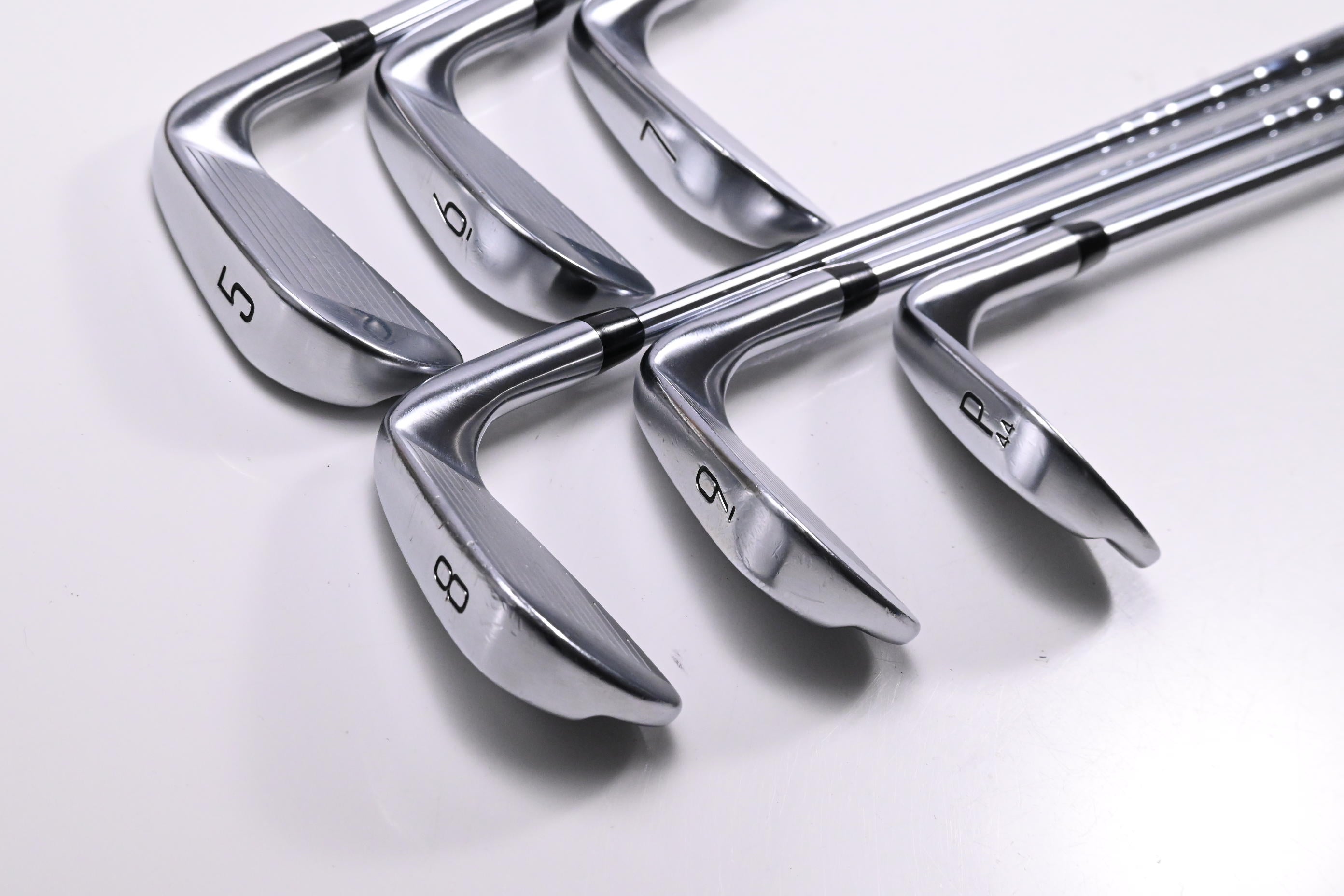 Left Hand Titleist T150 2023 Irons / 5-PW / Stiff Flex AMT Black S300 Shafts