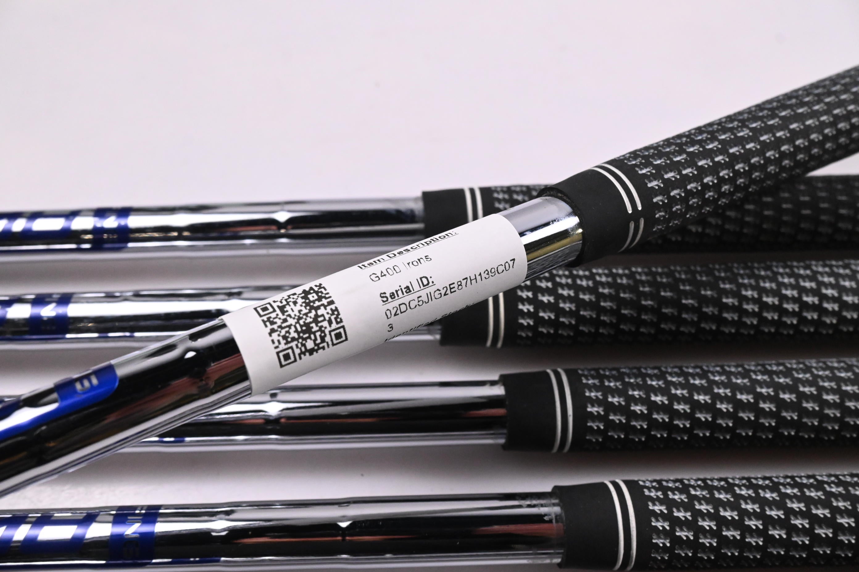 Ping G400 Irons / 5-PW+SW / Red Dot / Regular Flex Ping AWT 2.0 Shafts