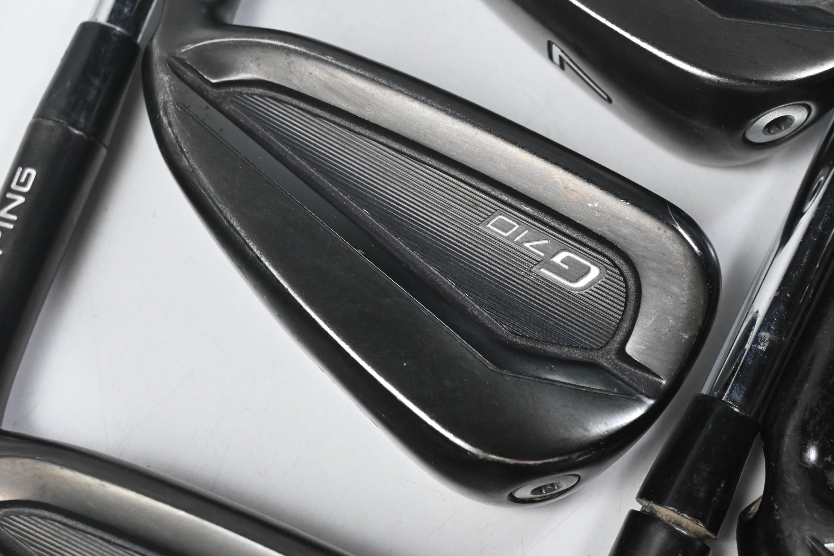 Ping G710 Irons / 5-PW / Red Dot / X Flex Ping AMT 2.0 Shafts