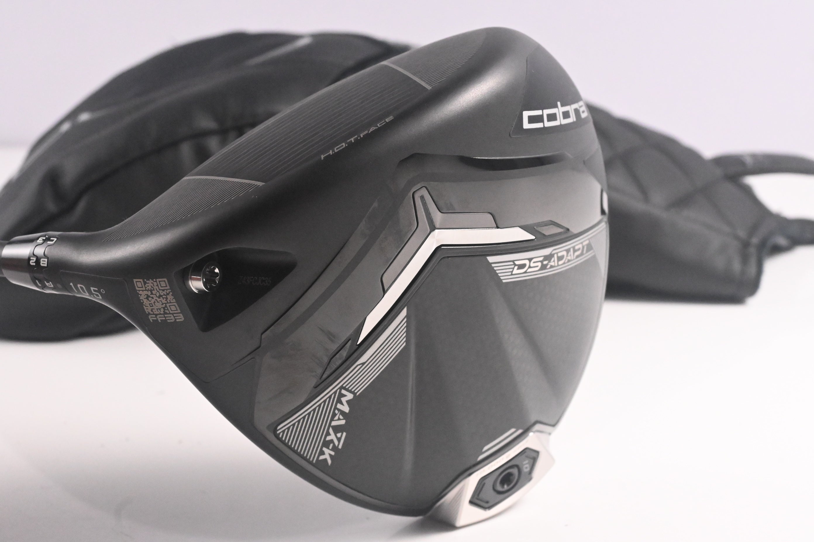 Left Hand Cobra DS-Adapt MAX-K Driver / 10.5 Degree / Regular Flex Vanquish 4