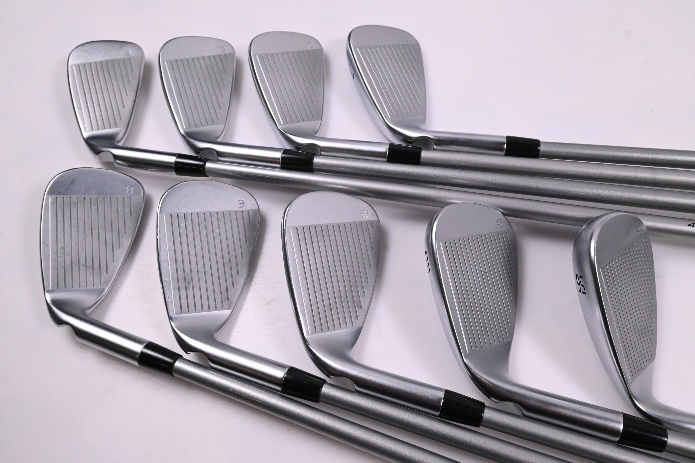 Ping G440 Irons / 4-PW+GW+SW / Orange Dot / Senior Flex Ping Alta Quick 45