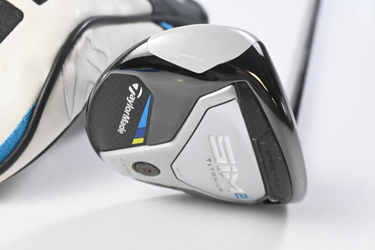 Taylormade SIM2 Ti #3 Wood / 15 Degree / Stiff Flex HZRDUS Smoke Black RDX 70