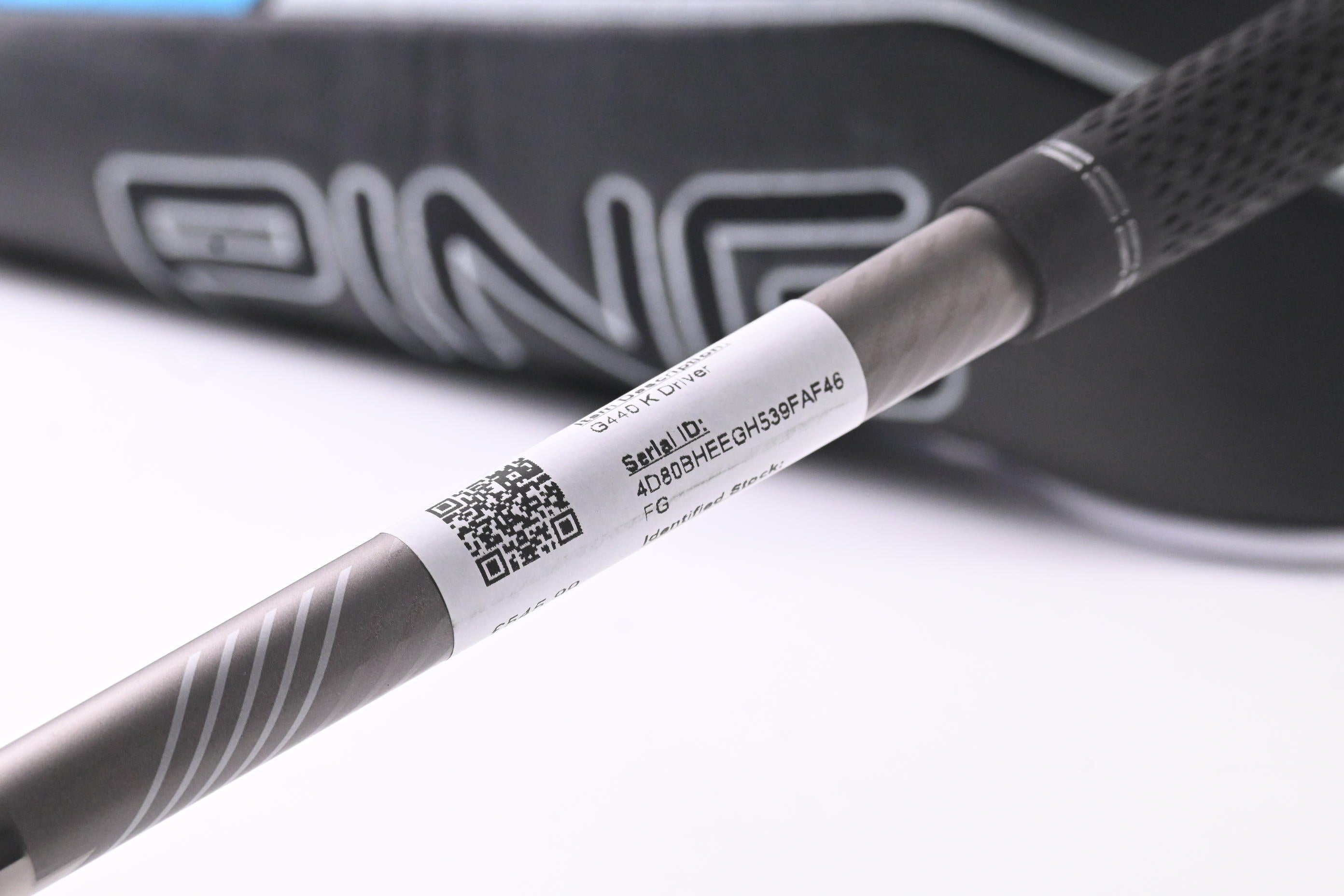 Ping G440 K Driver / 9 Degree / Stiff Flex Ping Tour 2.0 Chrome 65 Shaft