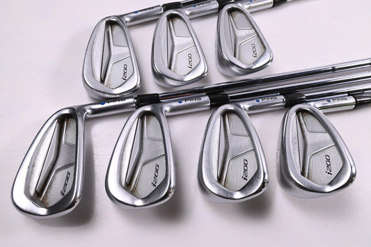 Ping i200 Irons / 4-PW / Blue Dot / Stiff Flex Dynamic Gold S300 Shafts