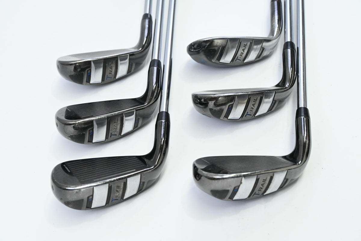 Cobra T-Rail Hybrid Combo Irons / 6-PW+SW / Regular Flex Cobra Ultra Lite Shafts