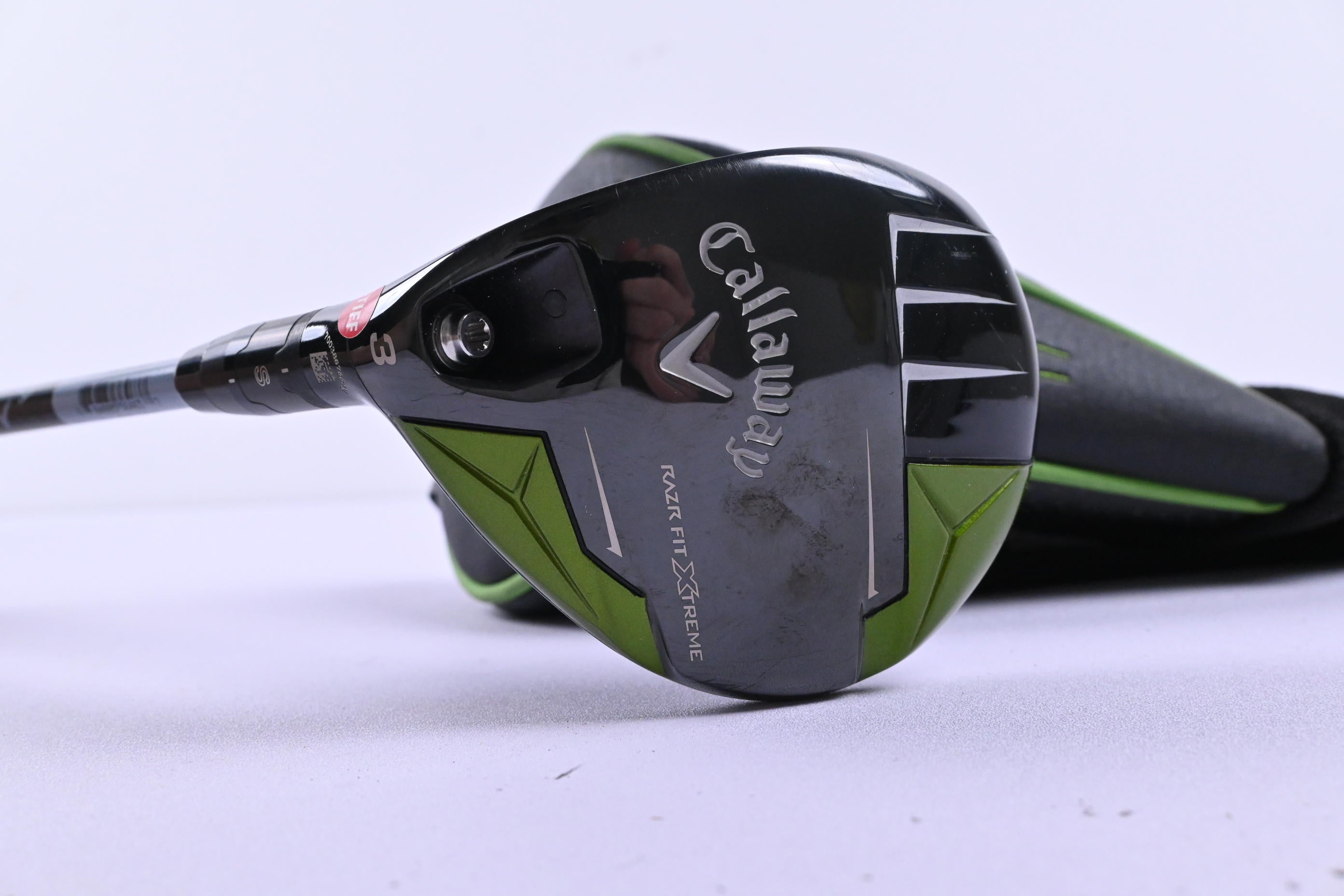 Left Hand Callaway RAZR Fit Xtreme #3 Wood / 15 Degree / Stiff Flex Trinity 75