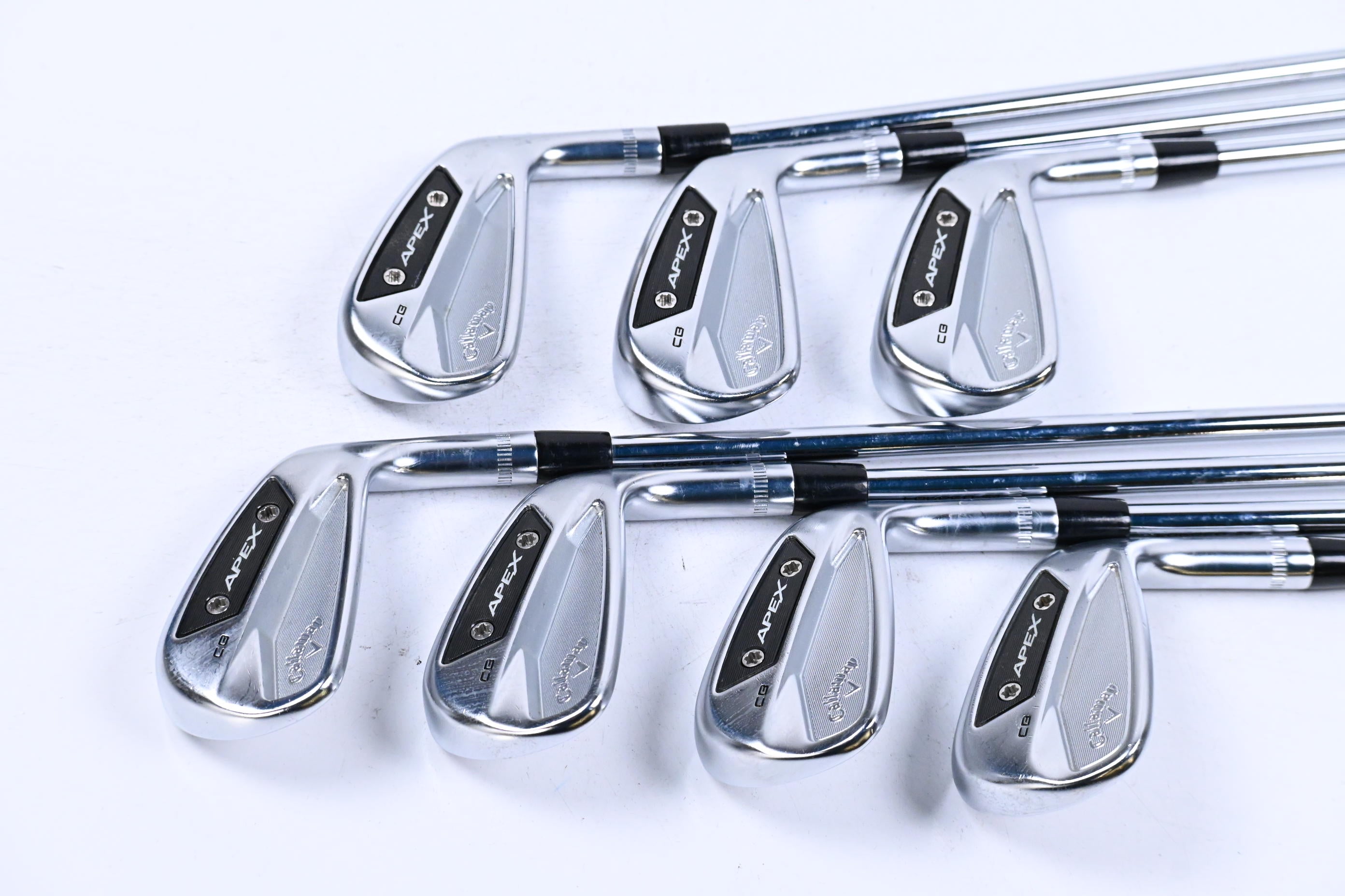 Callaway Apex CB 24 Irons / 4-PW / Stiff Flex AMT Black S300 Shafts