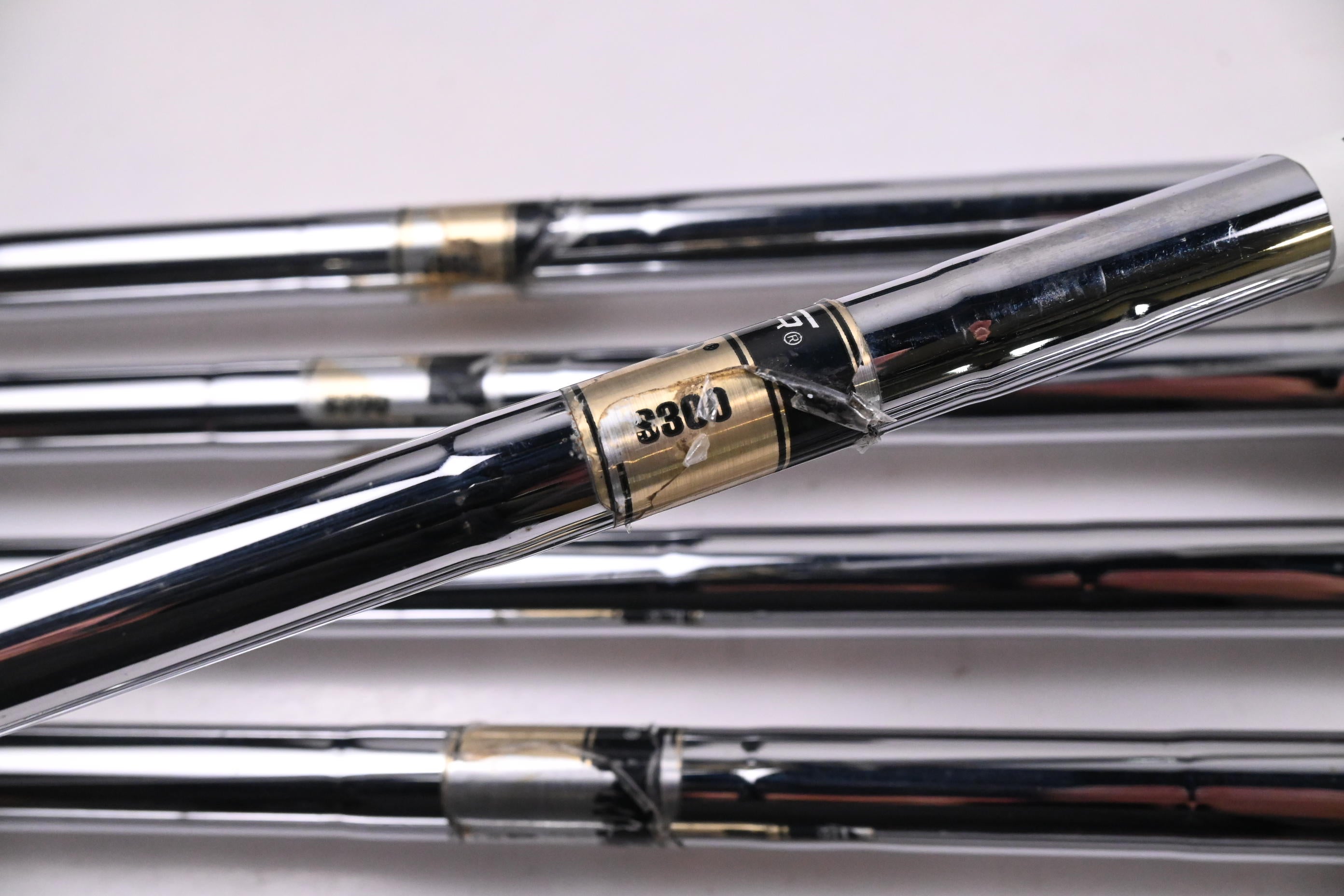 Ping i200 Irons / 4-PW / Blue Dot / Stiff Flex Dynamic Gold S300 Shafts