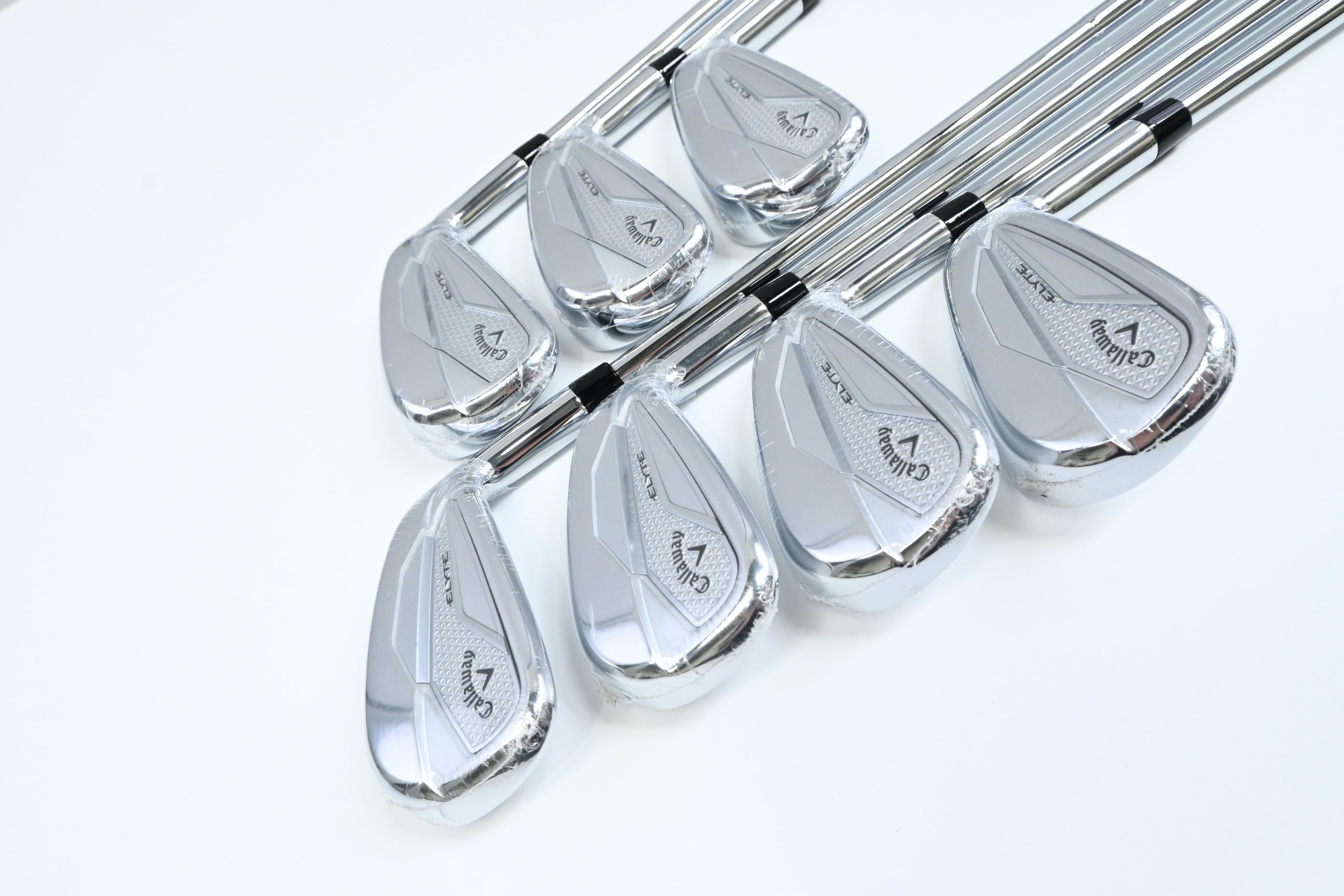 Callaway Elyte Irons / 4-PW / Stiff Flex Vector 90 Shafts