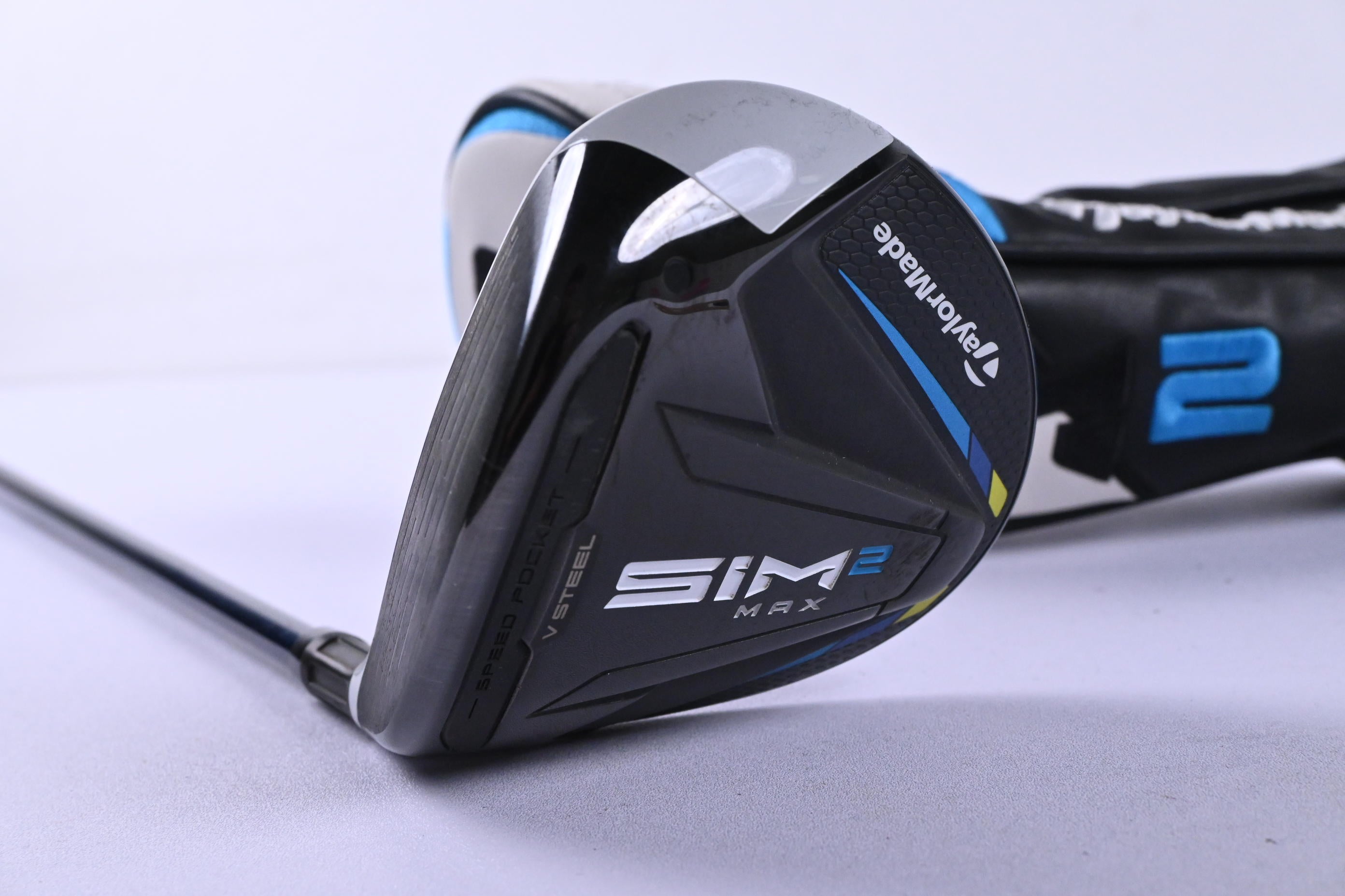 Left Hand Taylormade SIM2 Max #3 Wood / 15 Degree / Regular Flex Ventus Blue 5