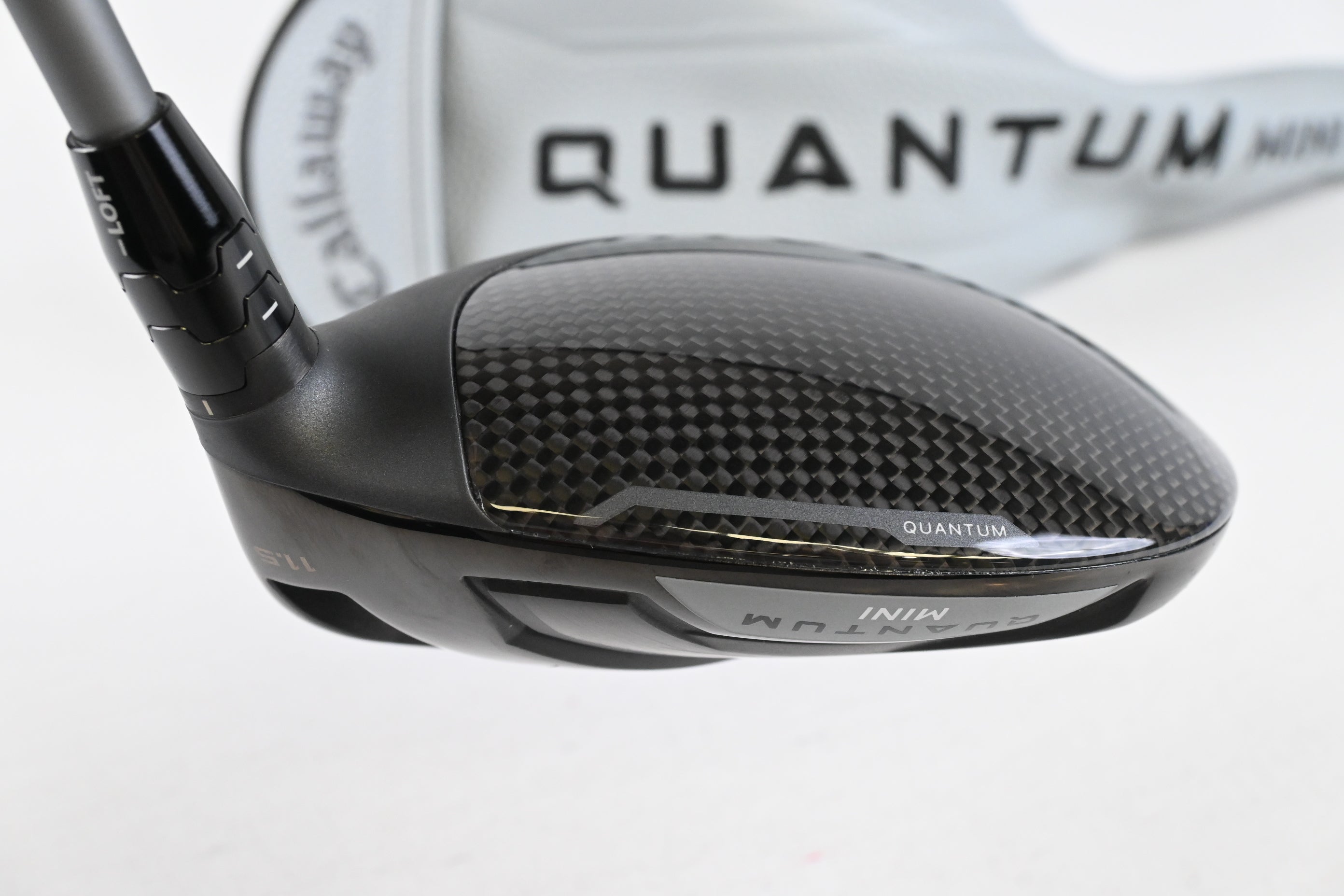 Callaway Quantum Mini Driver / 11.5 Degree / Stiff Flex Denali Frost Silver 60