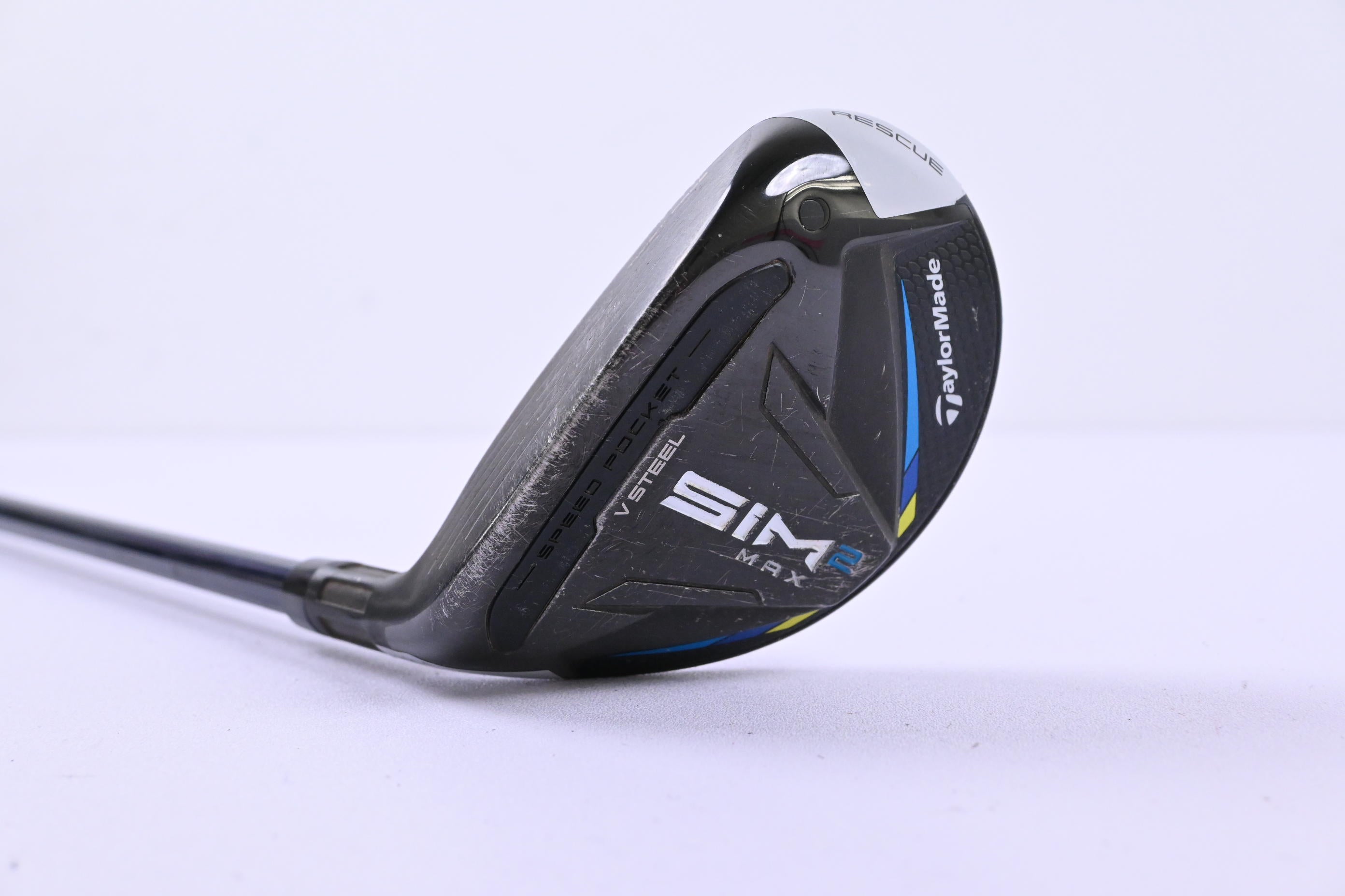 Left Hand Taylormade SIM2 Max #3 Hybrid / 19 Degree / Regular Flex Ventus Blue 6