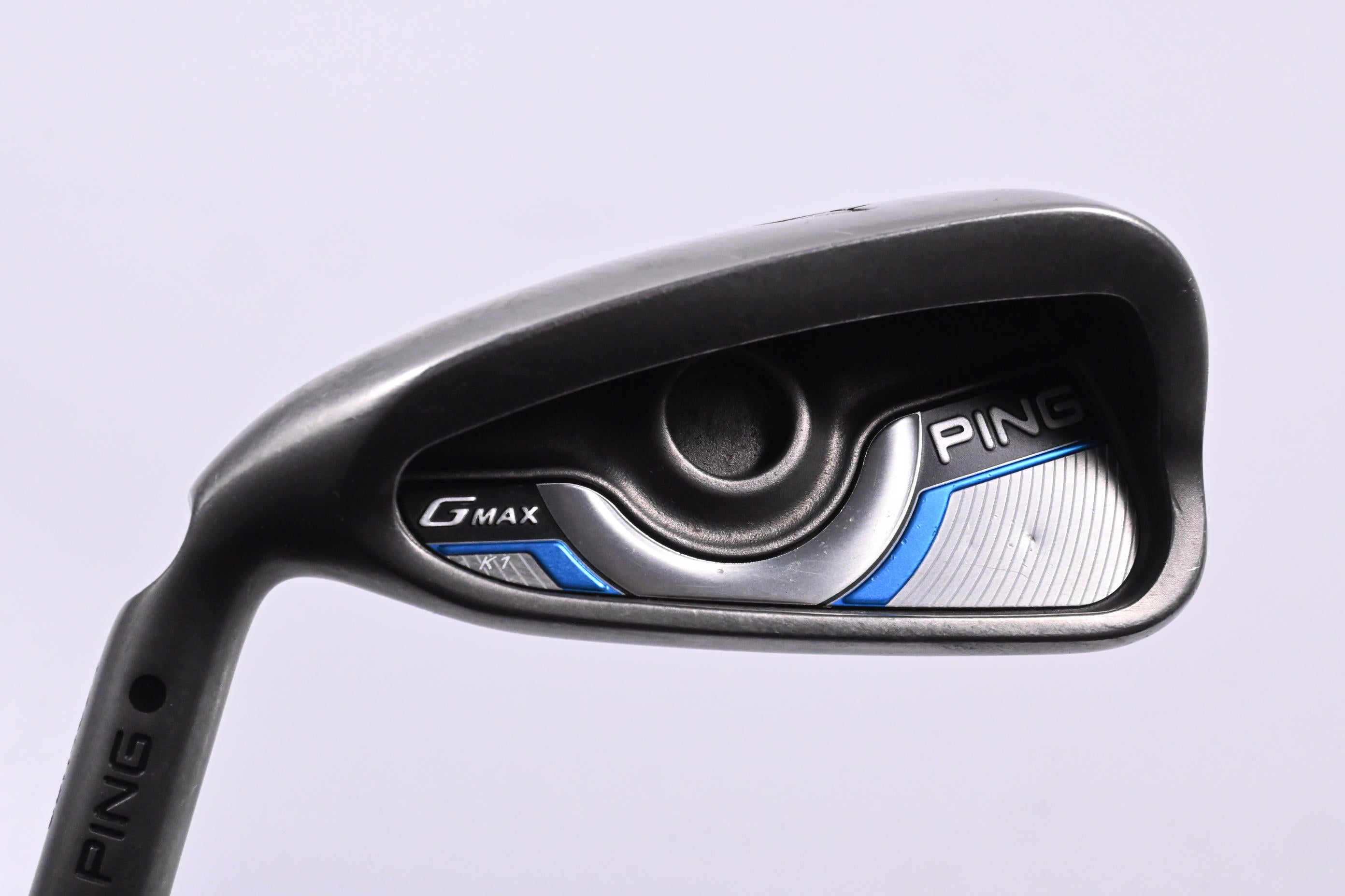 Left Hand Ping GMax #4 Iron / 21 Degree / Black Dot / Regular Flex Ping CFS 80