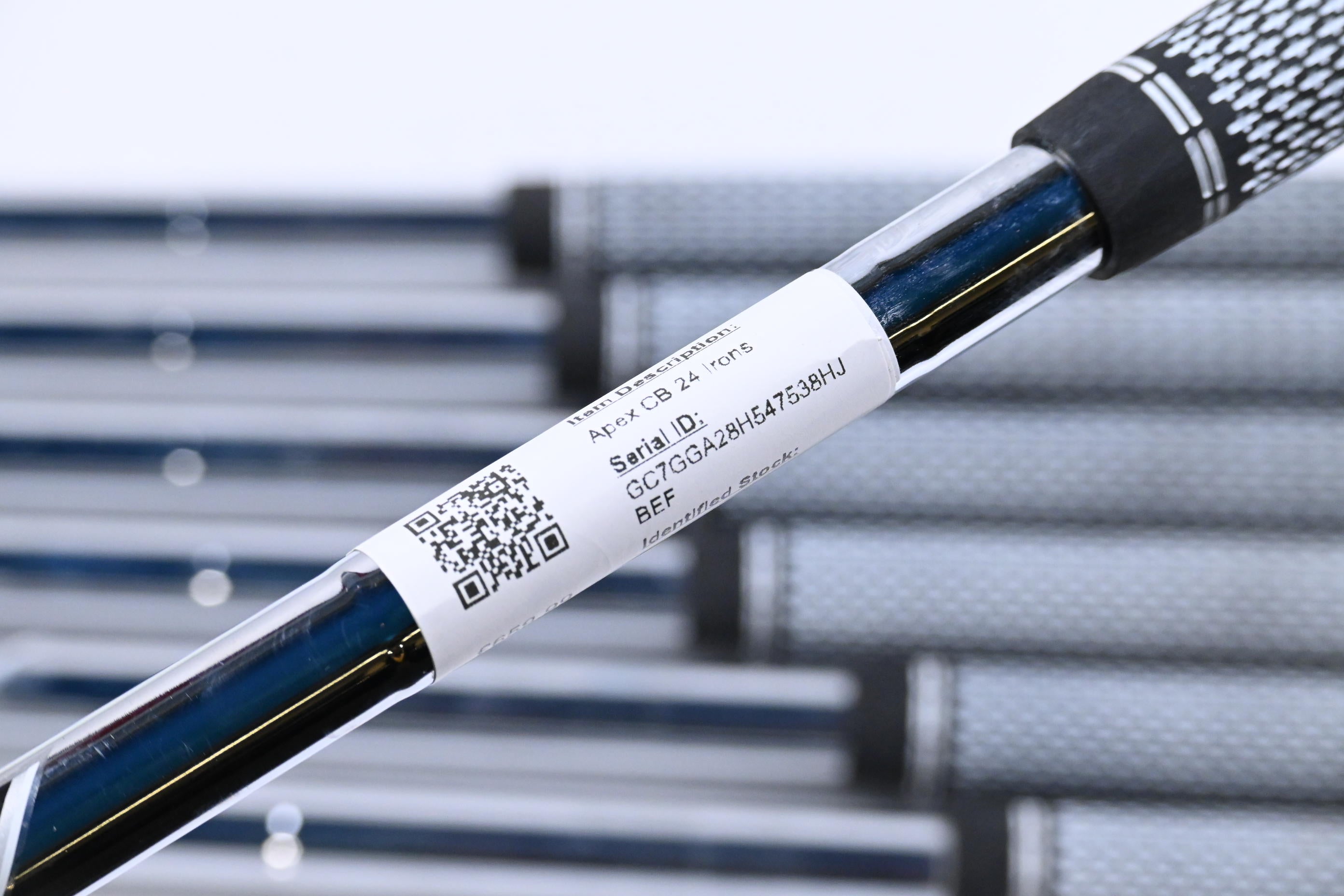 Callaway Apex CB 24 Irons / 4-PW / Stiff Flex AMT Black S300 Shafts