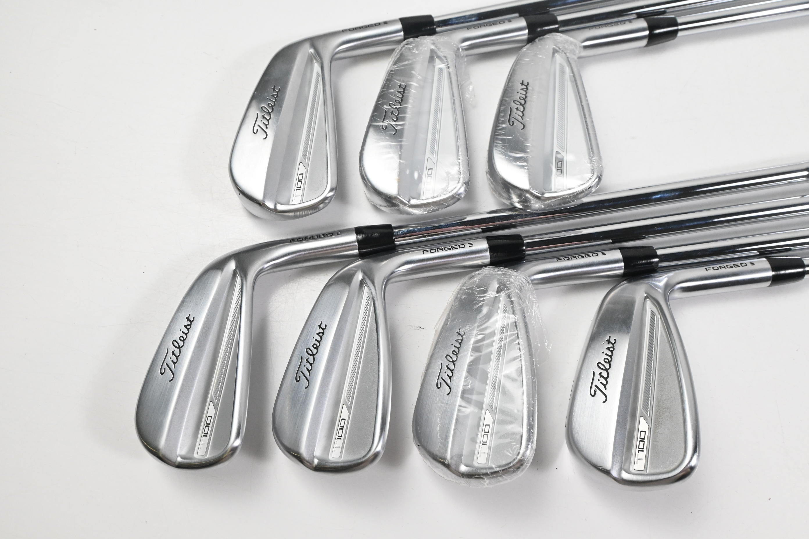 Titleist T100 2023 Irons / 4-PW / Stiff Flex AMT Tour White S300 Shafts