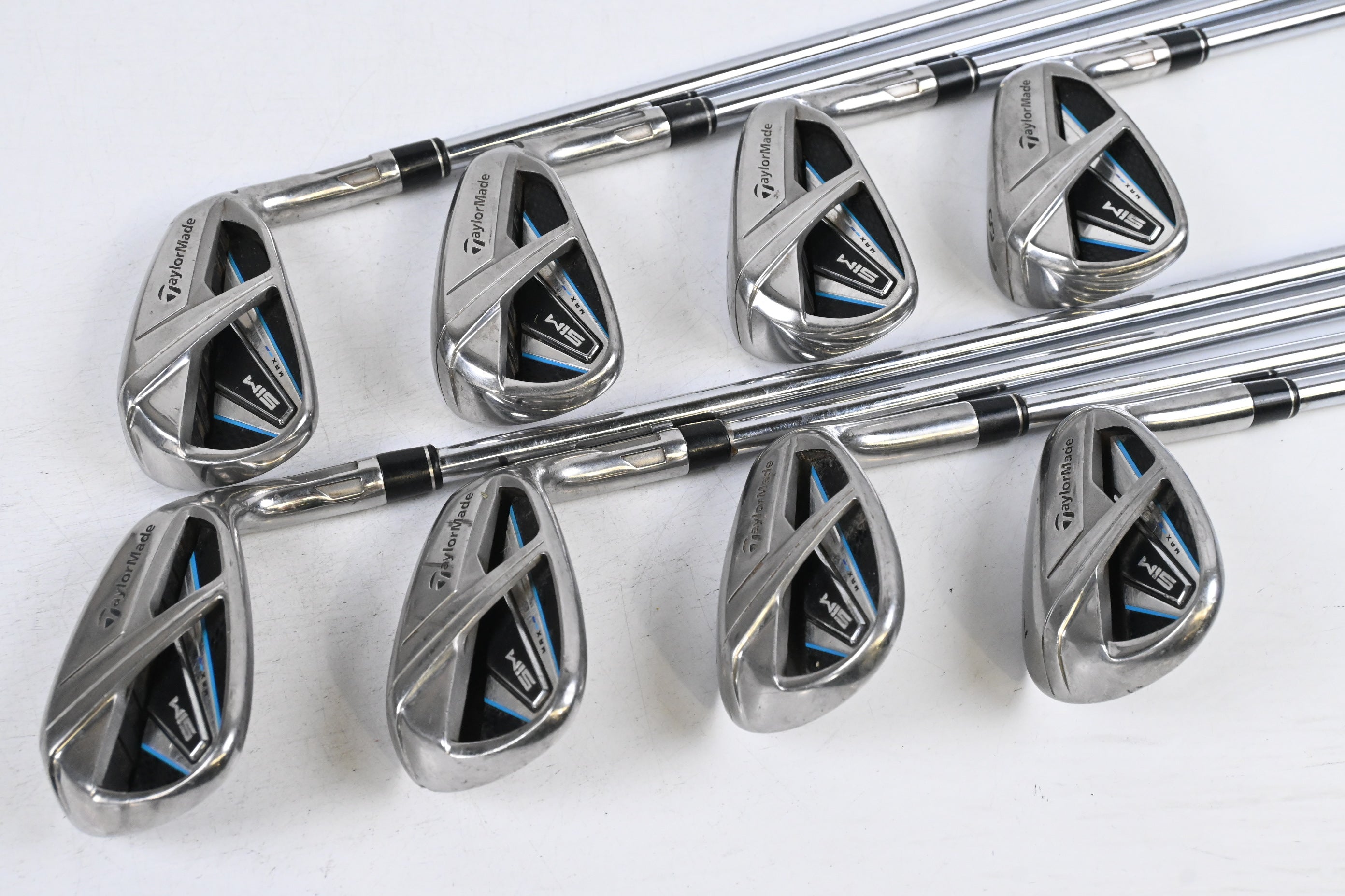 Taylormade SIM Max Irons / 5-PW+SW+LW / Regular Flex KBS MAX 85 Shafts