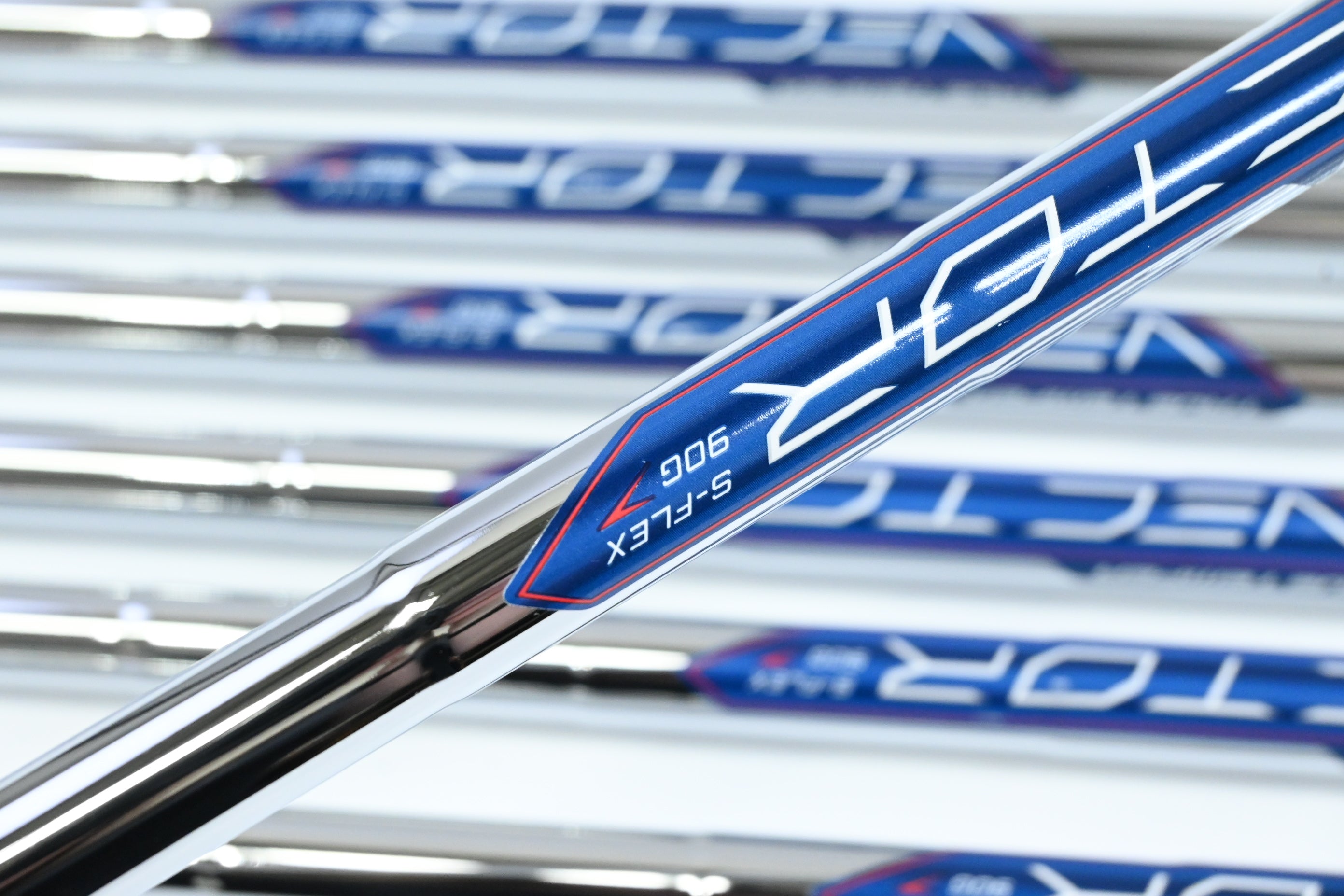 Callaway Elyte Irons / 4-PW / Stiff Flex Vector 90 Shafts