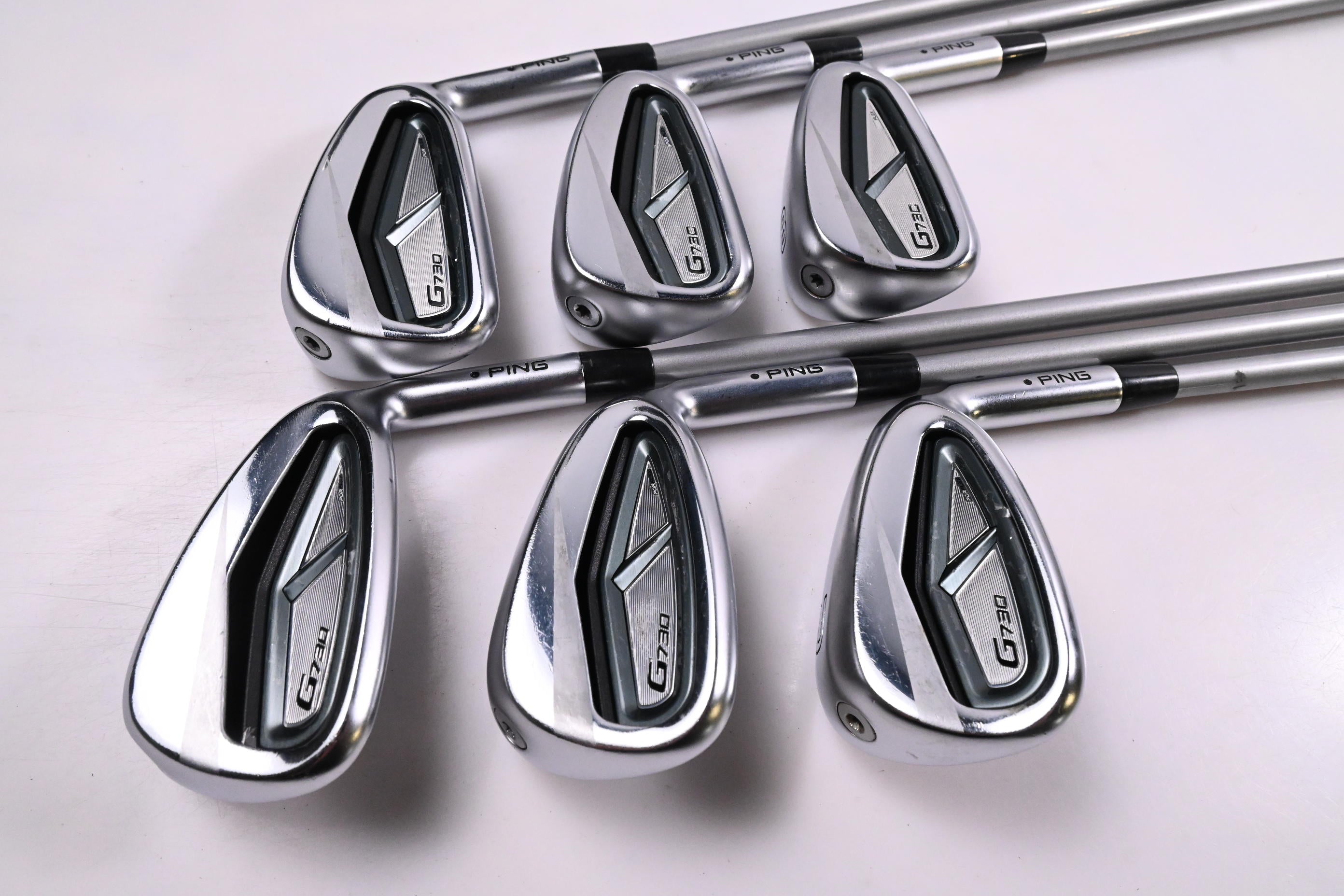 Ping G730 Irons / 6-PW+GW / Black Dot / Senior Flex Ping Alta Quick 45 Shafts