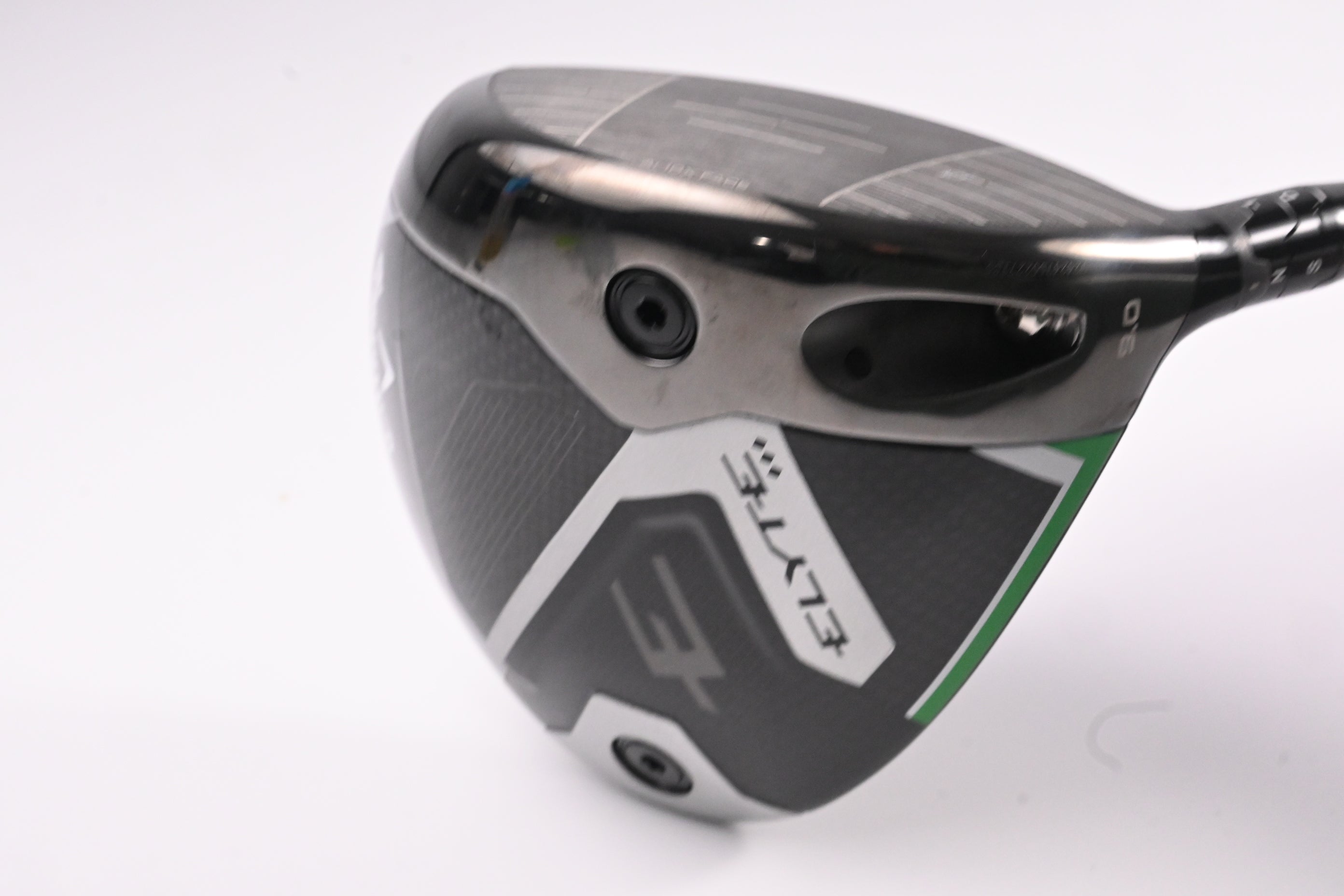 Callaway Elyte Triple Diamond Driver / 9 Degree / Stiff Flex Denali Frost Silver
