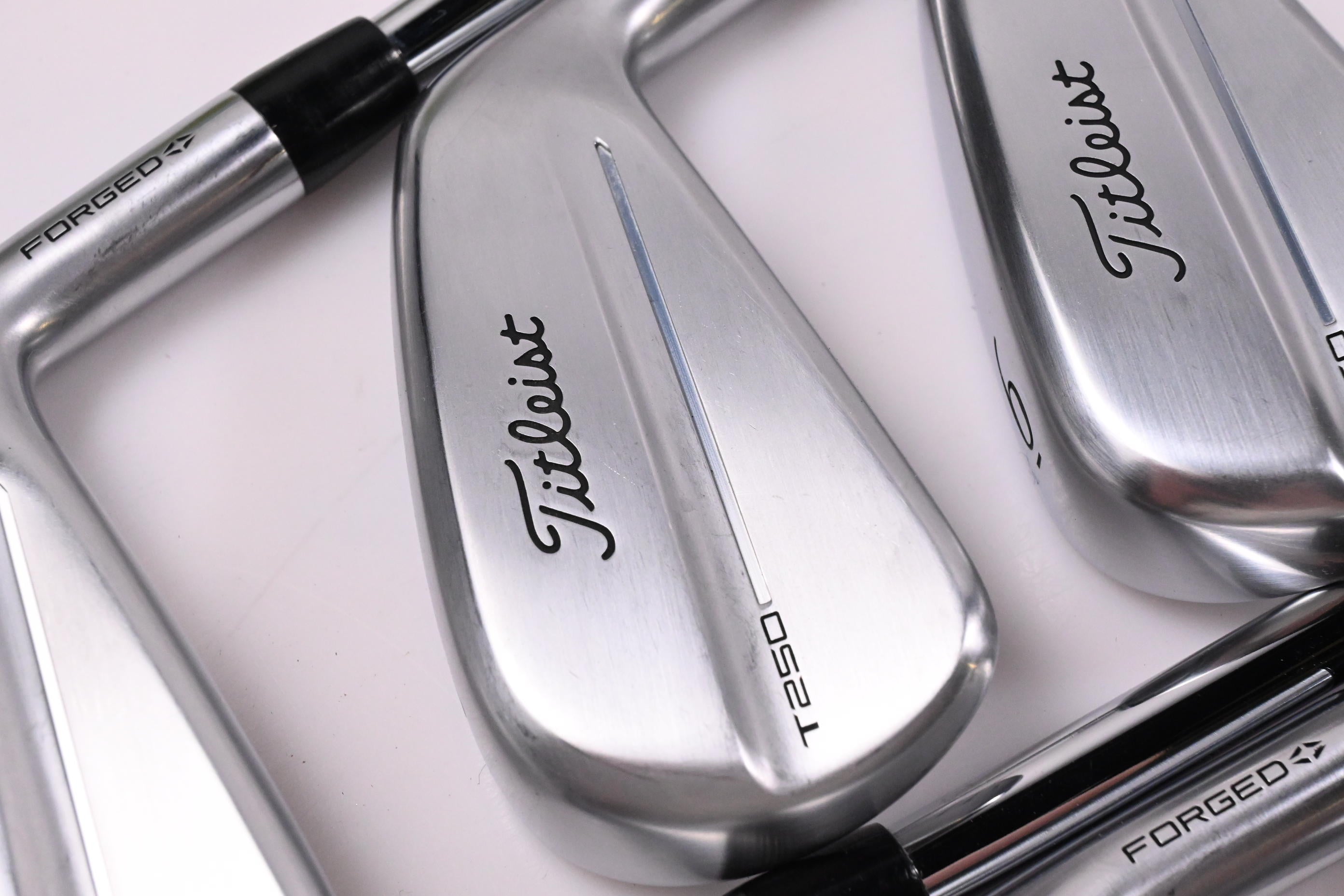 Titleist T250 2025 Irons / 4-PW / Stiff Flex True Temper AMT Red Shafts