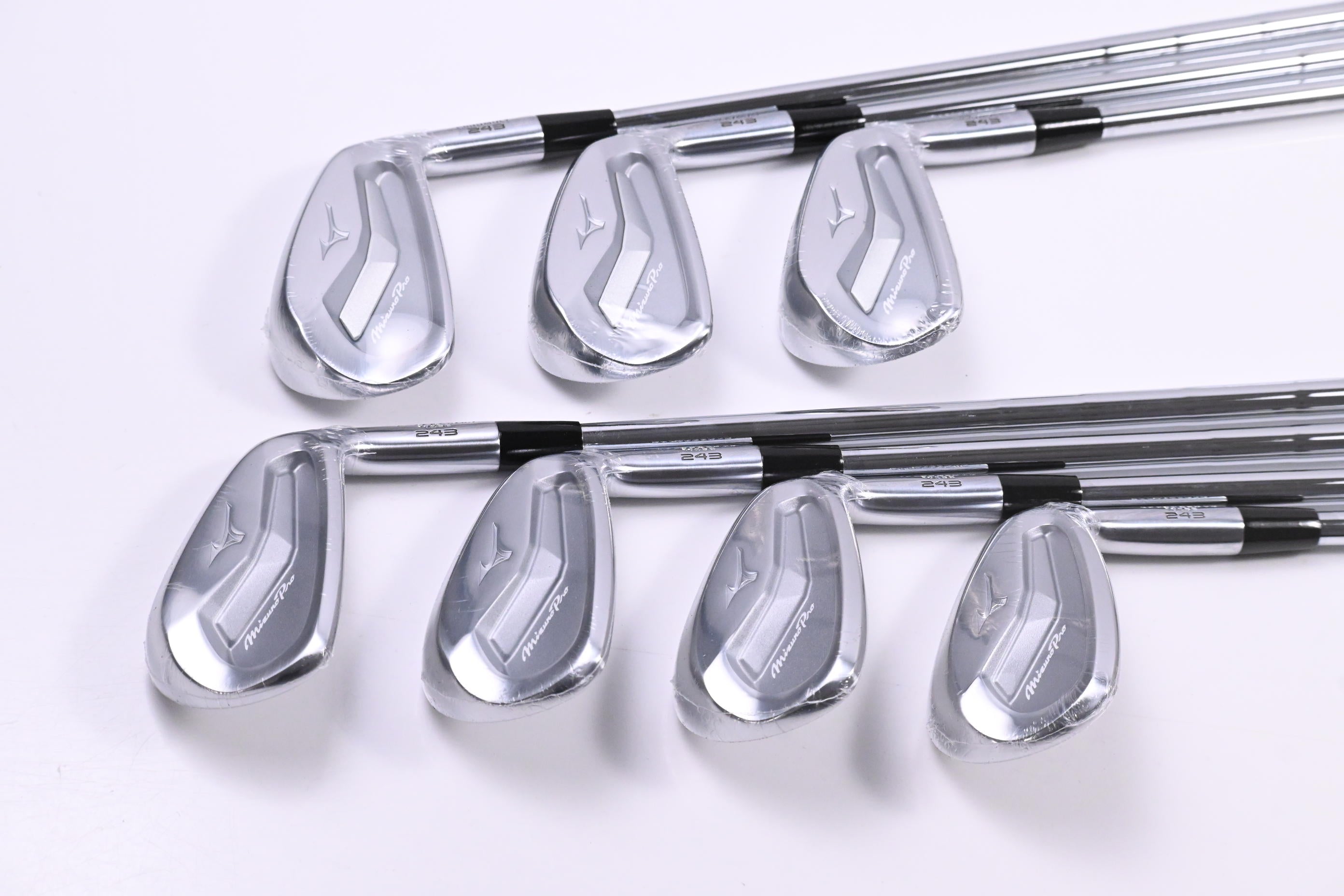 Mizuno Pro 243 Irons / 5-PW+GW / Stiff Flex KBS Tour 120 Shafts