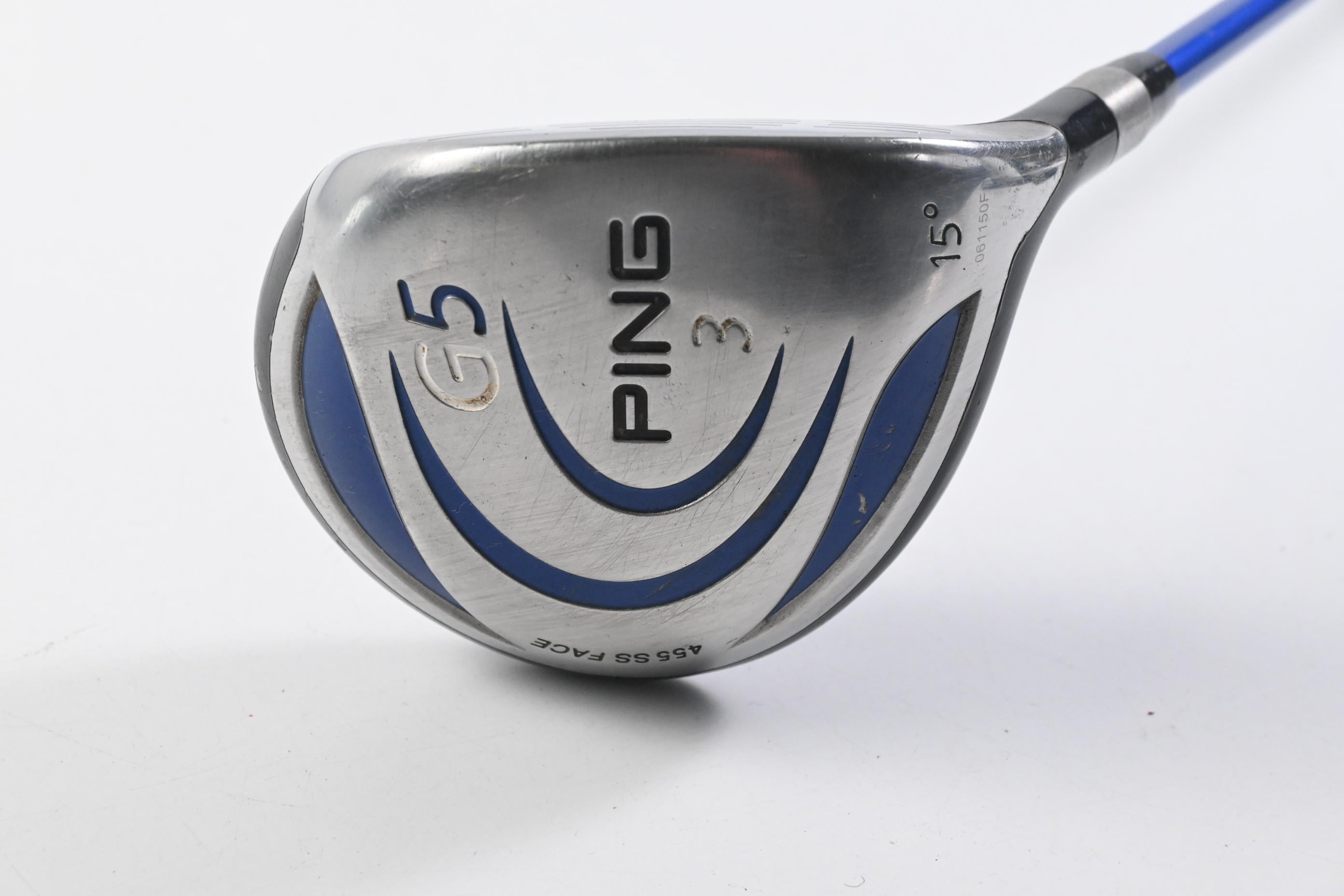 Ping G5 #3 Wood / 15 Degree / Regular Flex Grafalloy ProLaunch Blue 75 Shaft