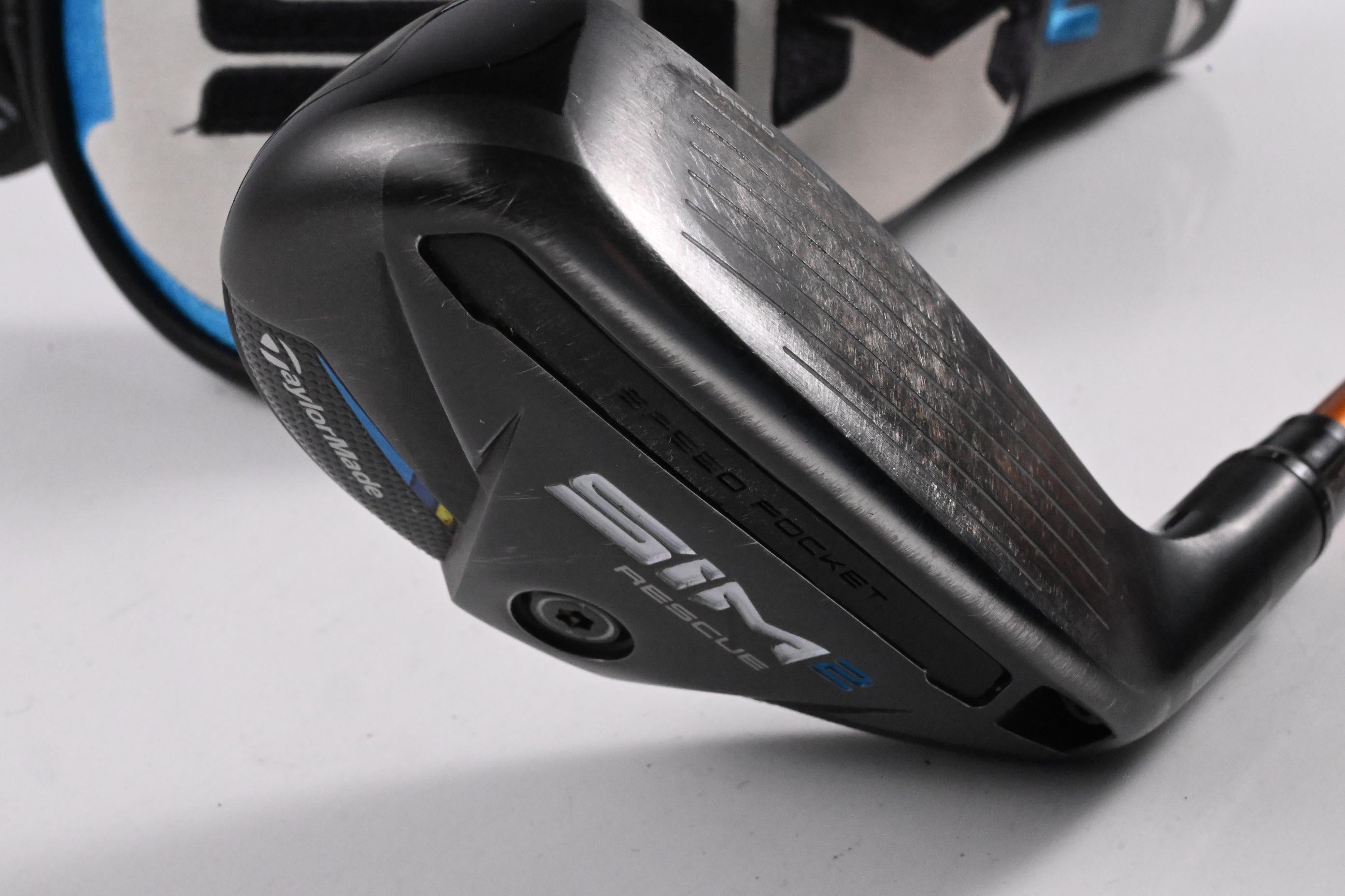 Taylormade SIM2 #2 Hybrid / 17 Degree / Stiff Flex Aldila NVS Orange 85 Shaft