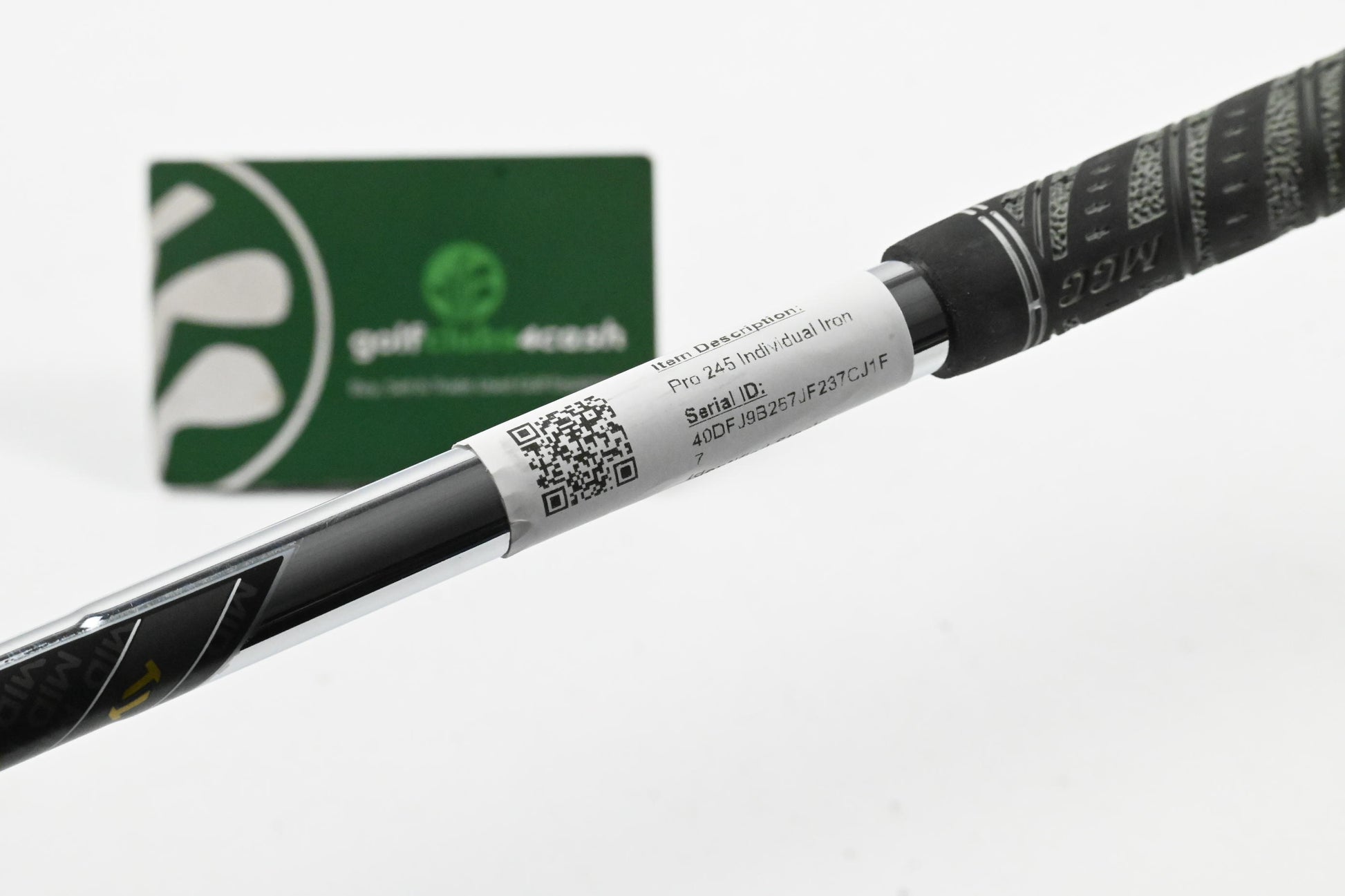 Mizuno Pro 245 #9 Iron / Regular Flex Dynamic Gold MID 100 R300 Shaft