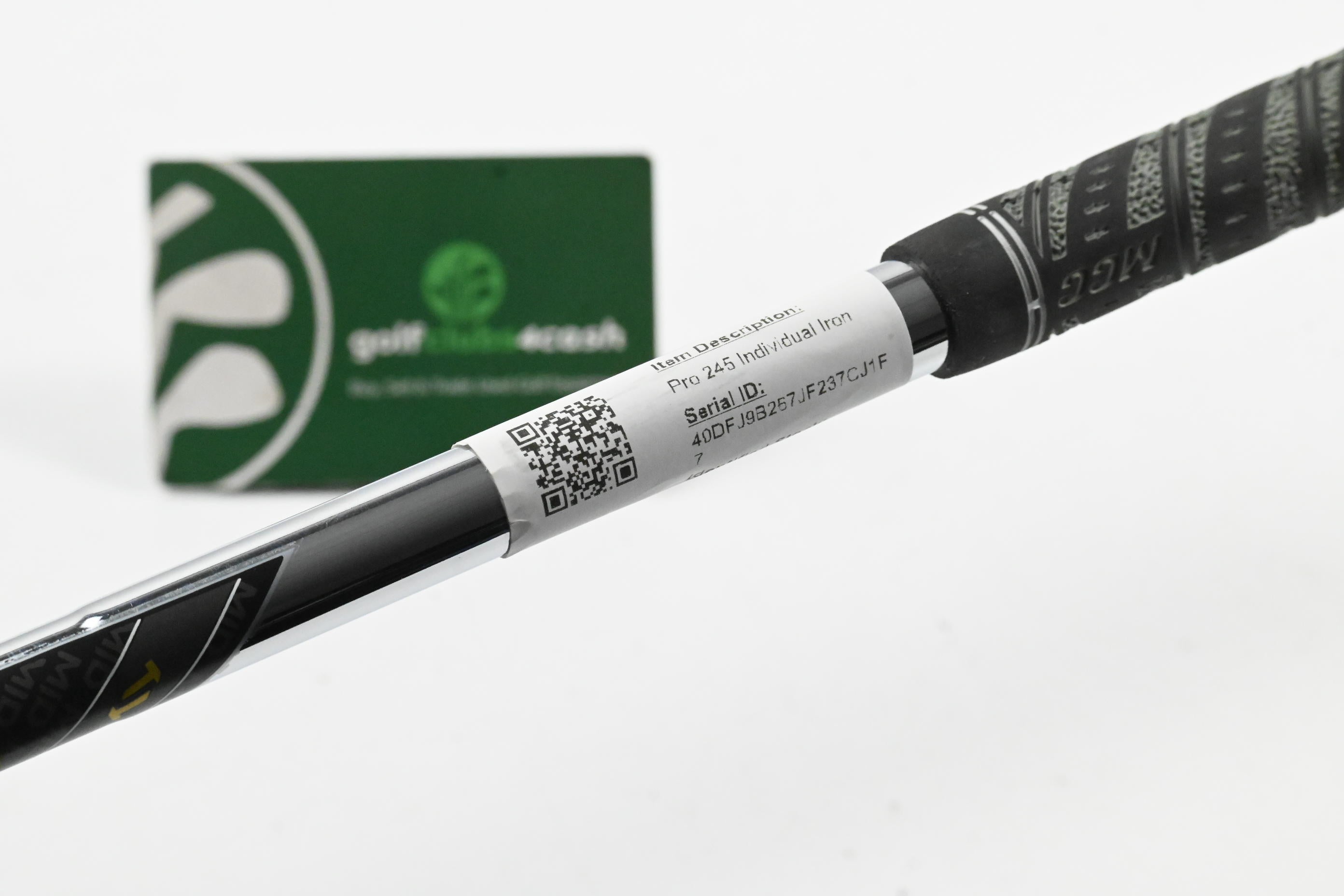 Mizuno Pro 245 #9 Iron / Regular Flex Dynamic Gold MID 100 R300 Shaft