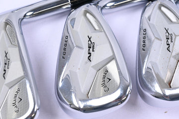 Callaway Apex Pro 19 Irons / 3-PW+GW / Stiff Flex Elevate Tour Shafts
