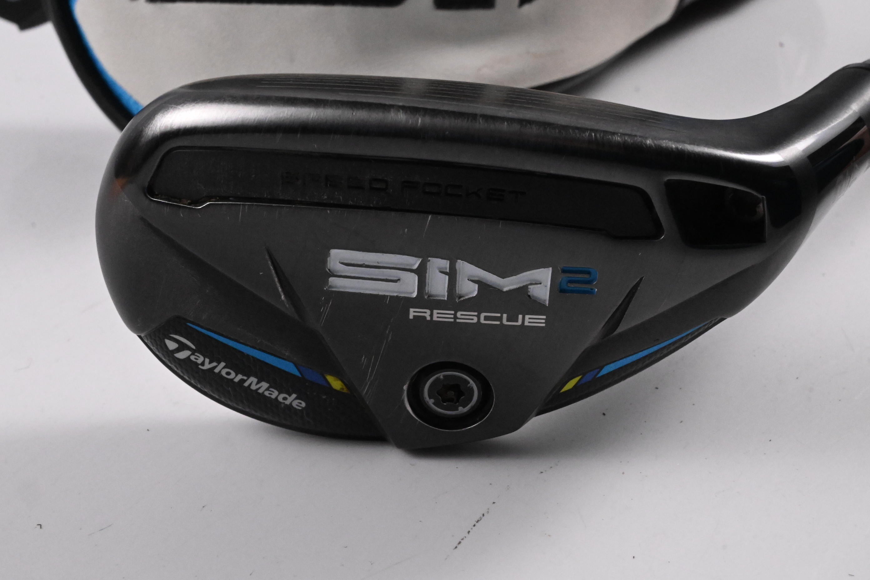 Taylormade SIM2 #2 Hybrid / 17 Degree / Stiff Flex Aldila NVS Orange 85 Shaft