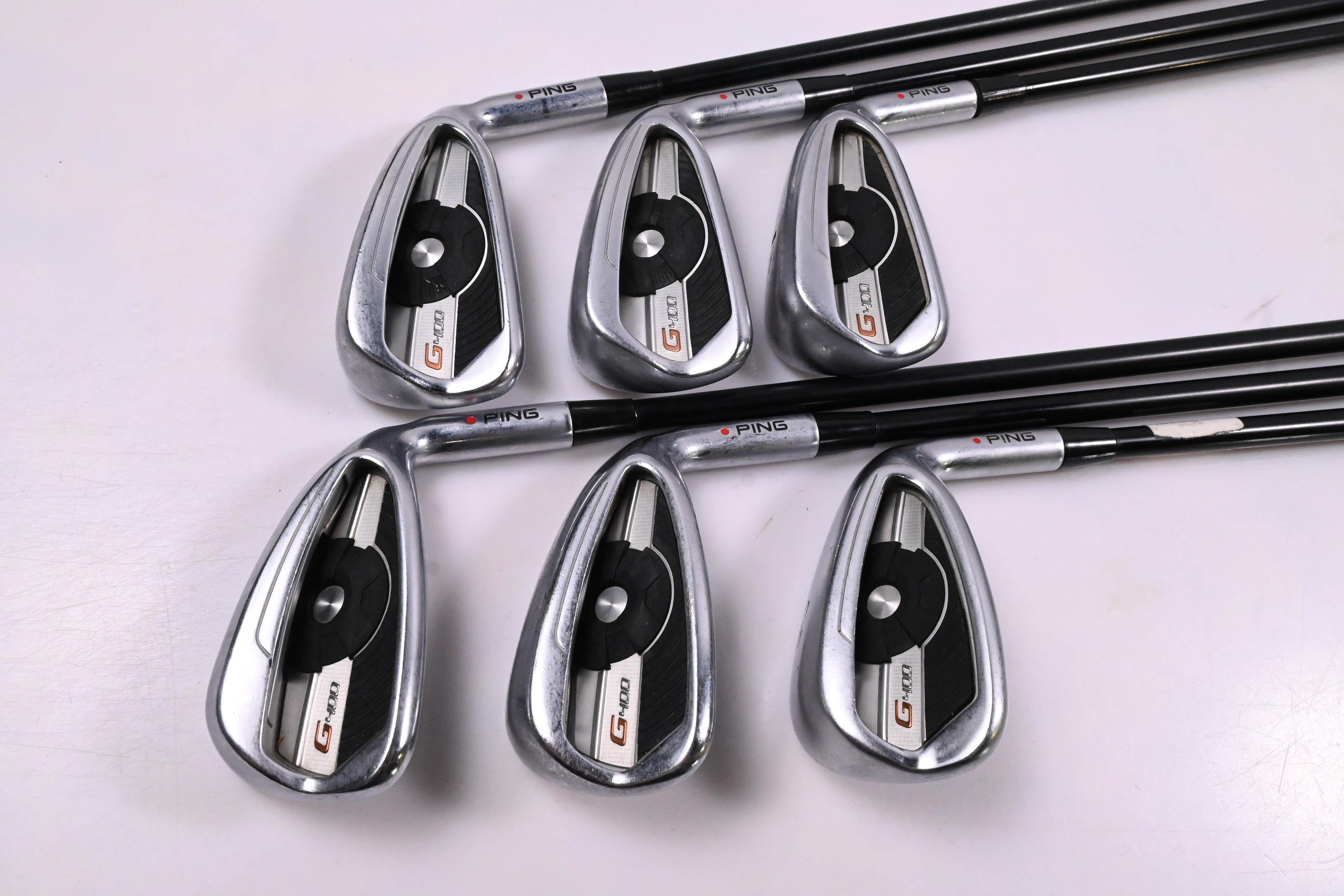 Ping G400 Irons / 5-PW / Red Dot / Senior Flex Ping Alta CB Shafts