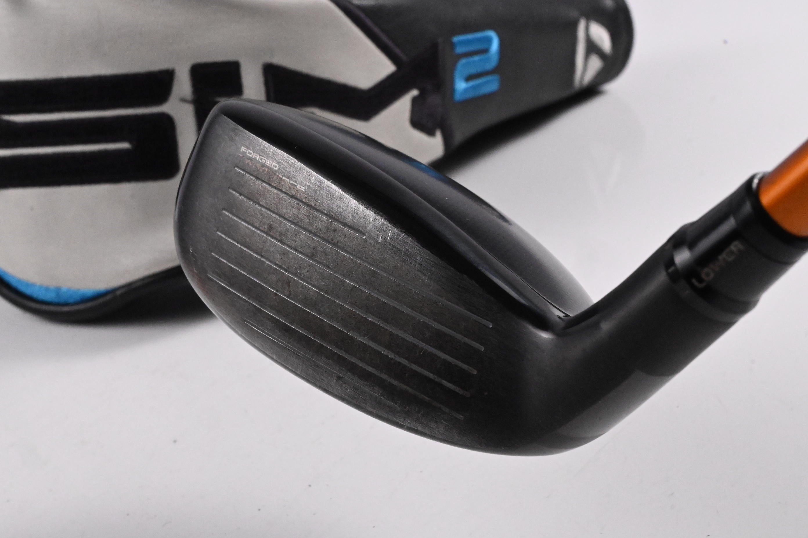 Taylormade SIM2 #2 Hybrid / 17 Degree / Stiff Flex Aldila NVS Orange 85 Shaft
