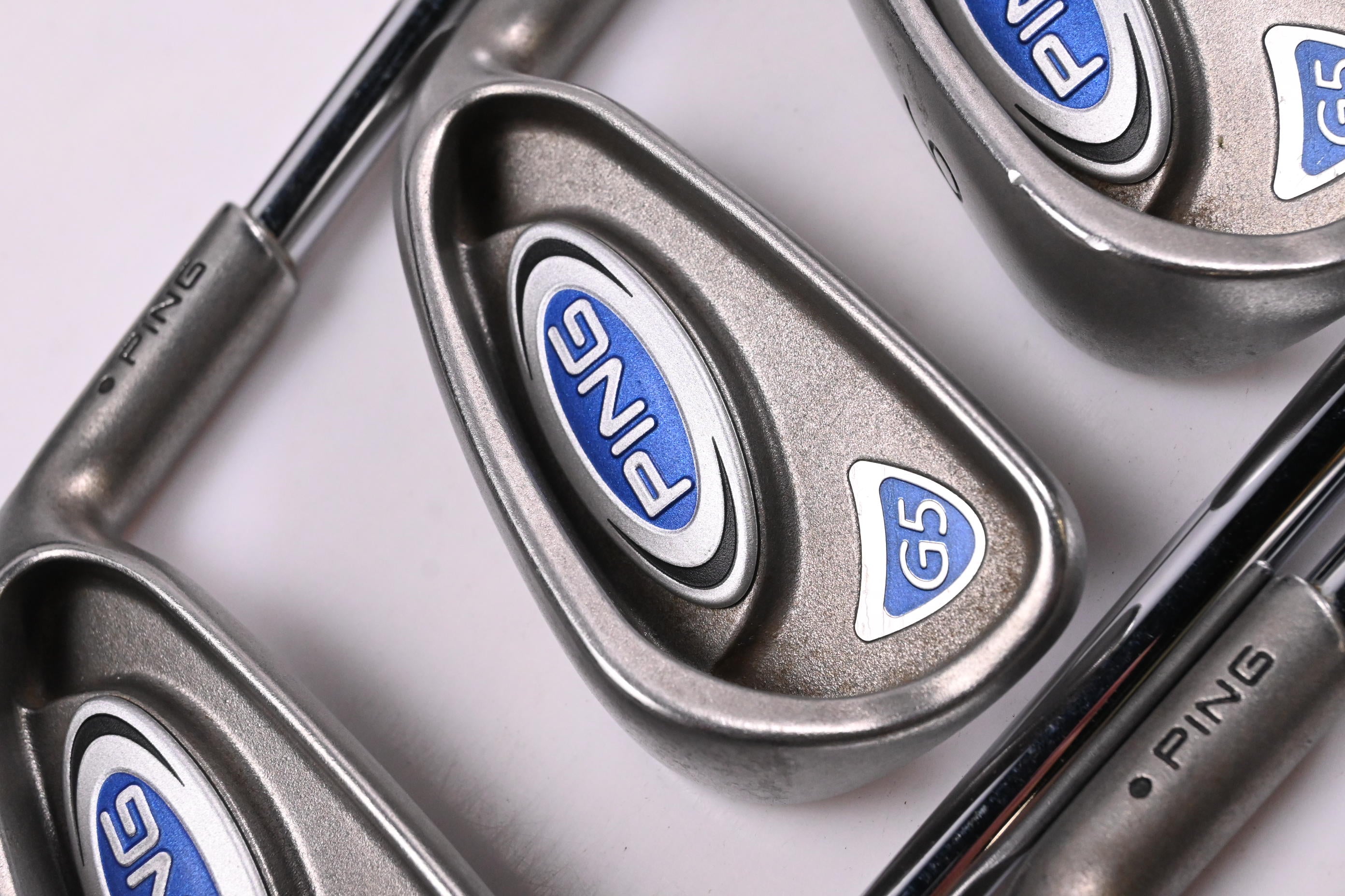 Ping G5 Irons / 4-PW+SW / Black Dot / Regular Flex Ping Shafts