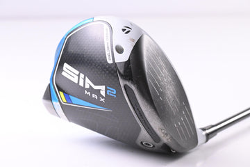 Taylormade SIM2 Max Driver / 10.5 Degree / Stiff Flex Fujikura Atmos Blue 7