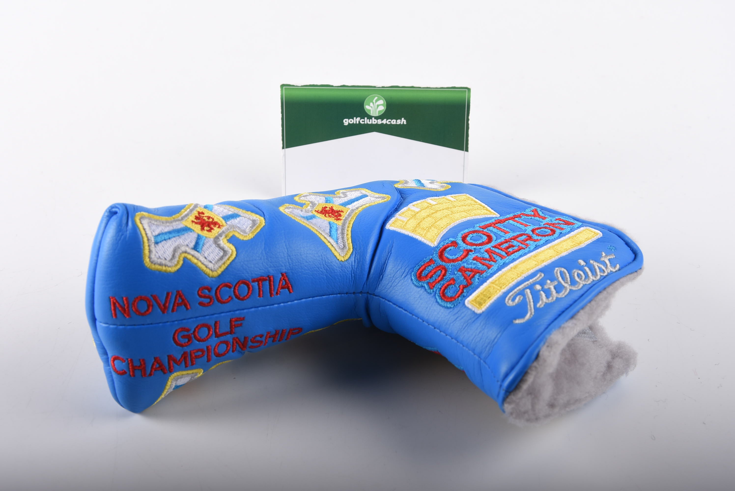 Scotty Cameron 2015 Web.com Nova Scotia Putter Cover / Blade / Blue