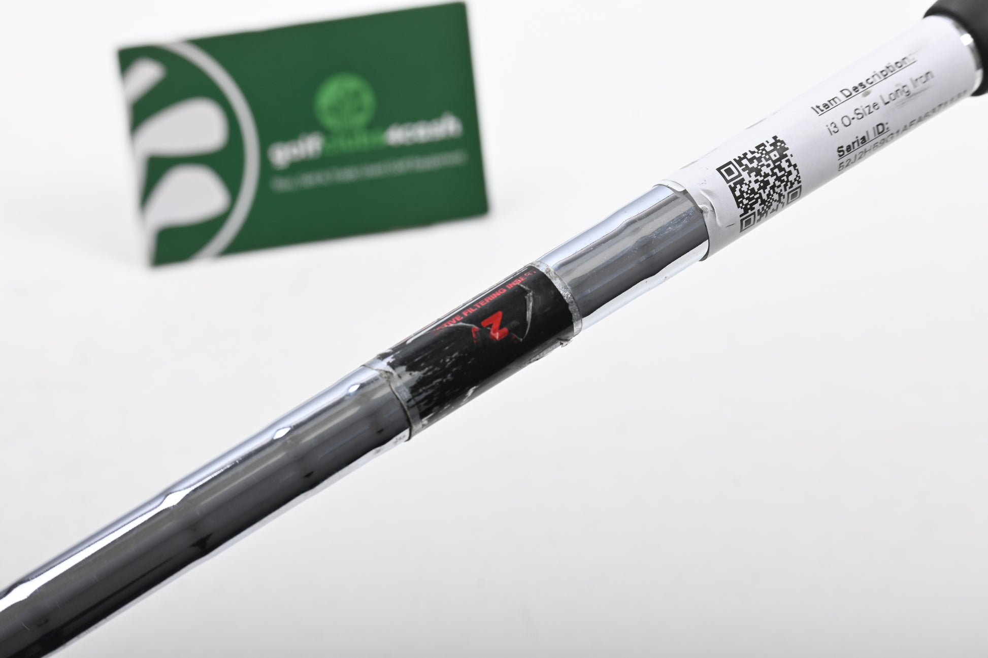 Ping i3 O-Size #3 Iron / 20.5 Degree / Silver Dot / Stiff Flex Ping Cushin Z-Z65 Shaft