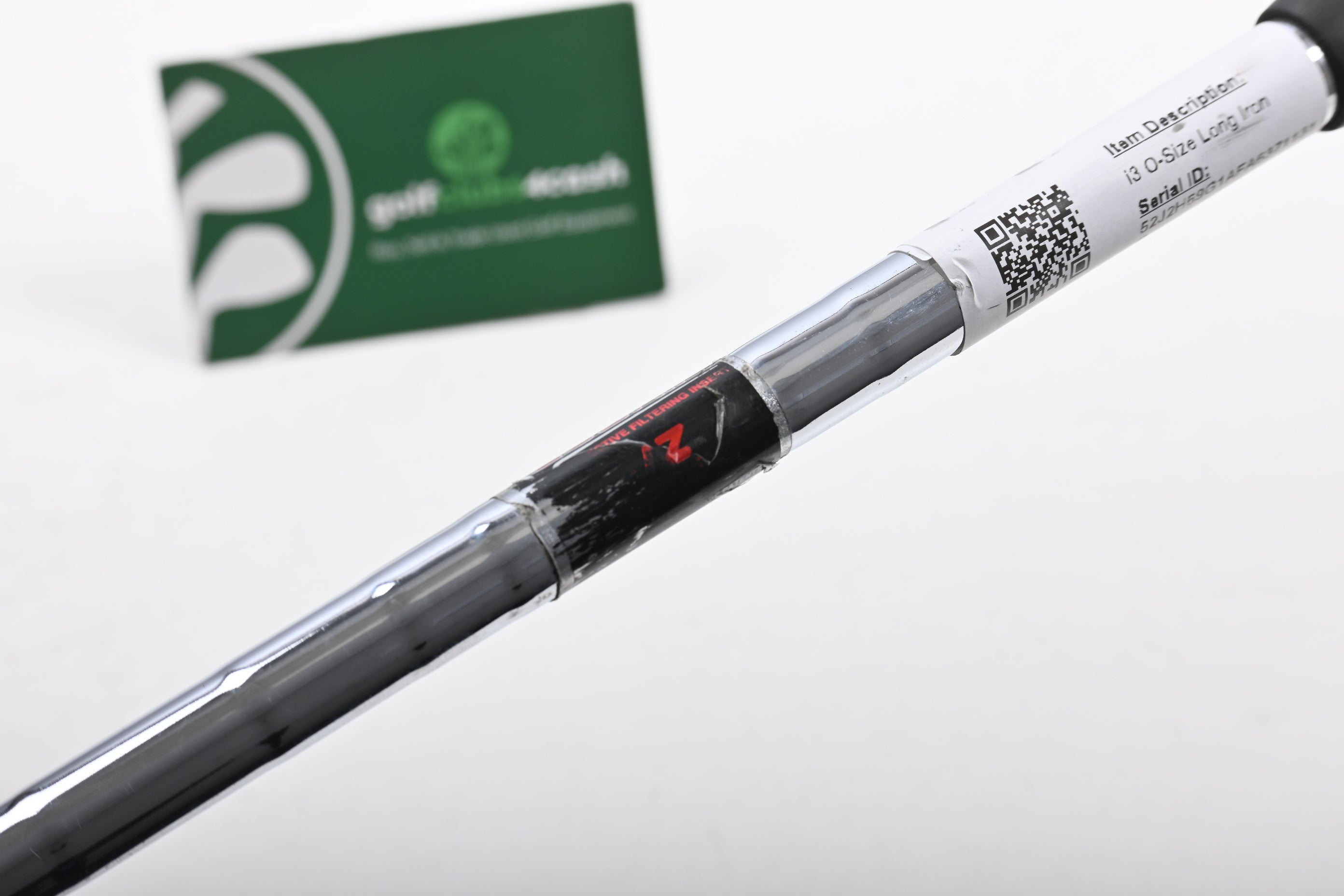 Ping i3 O-Size #3 Iron / 20.5 Degree / Silver Dot / Stiff Flex Ping Cushin Z-Z65 Shaft