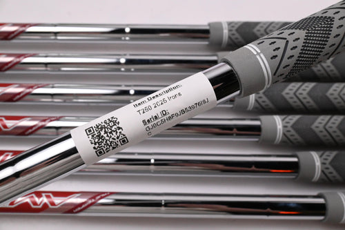 Titleist T250 2025 Irons / 4-PW / Stiff Flex True Temper AMT Red Shafts