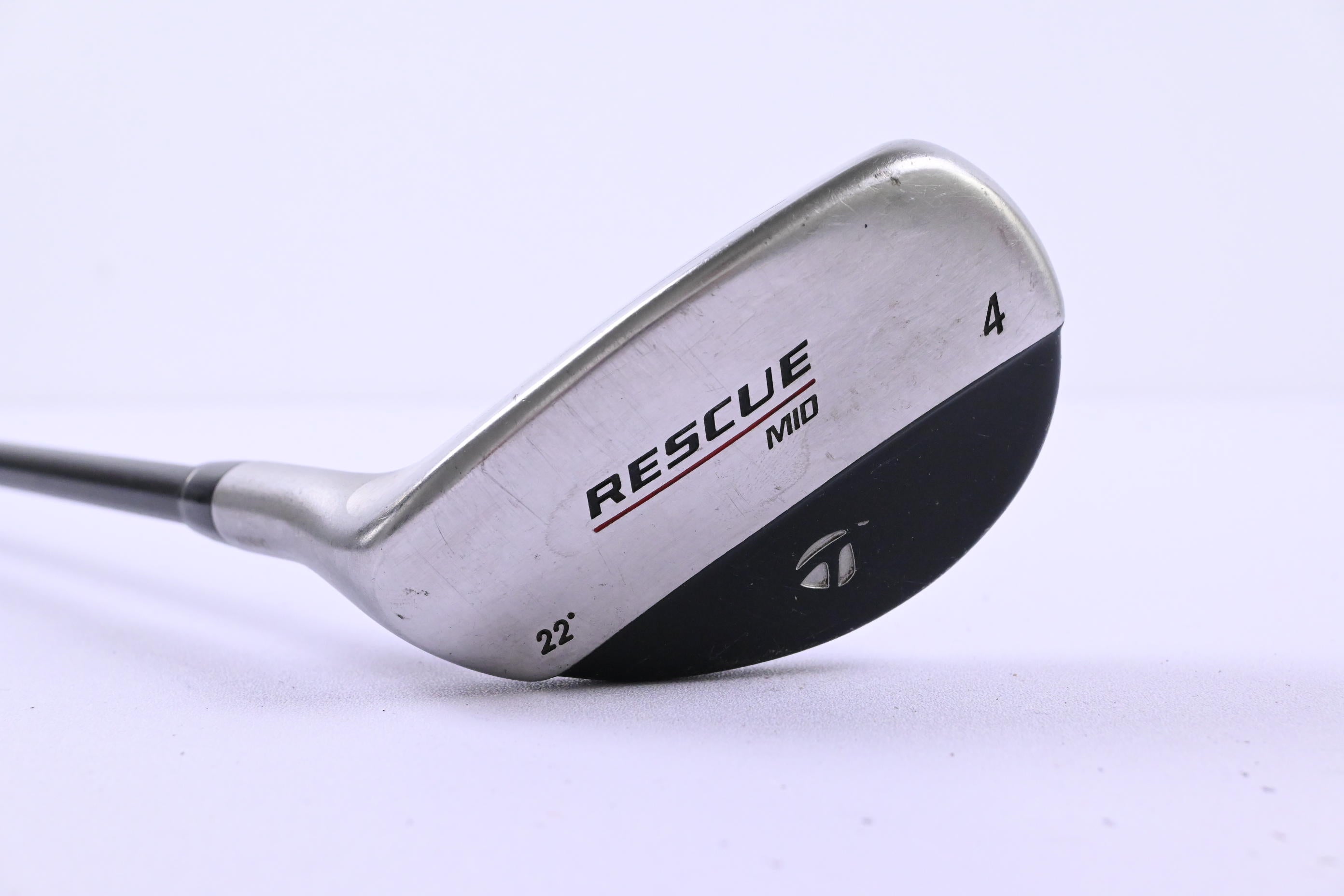 Left Hand Ladies Taylormade Rescue Mid #4 Hybrid / 22 Degree / Ladies Flex