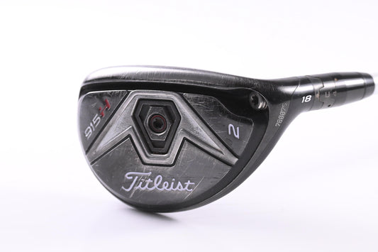Titleist 915H #2 Hybrid / 18 Degree / Stiff Flex Aldila Rogue Black 95 MSI 85